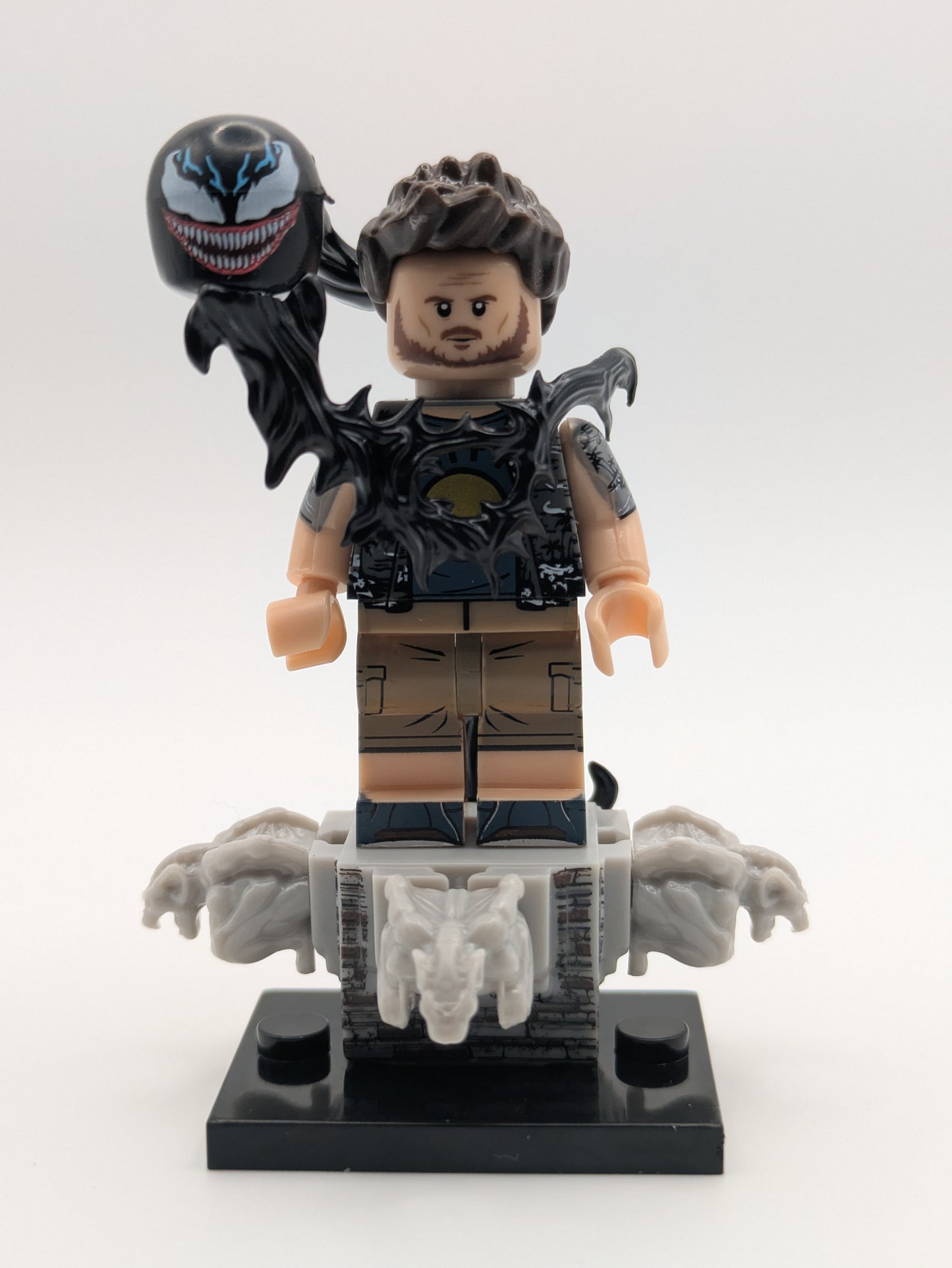 Venom Klemmbaustein Custom Minifigur MOC