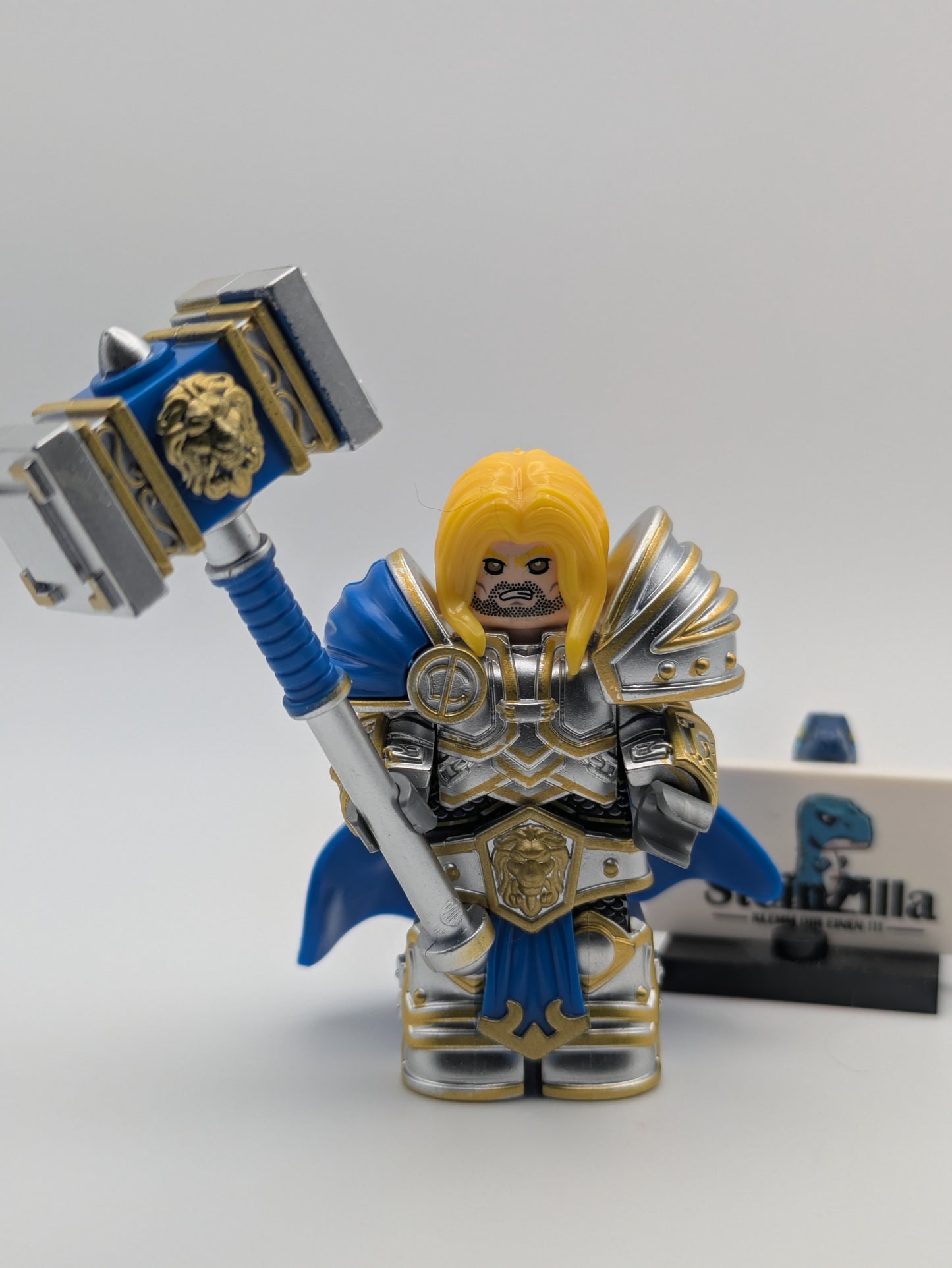 World of Warcraft Arthas - Klemmbaustein Custom Minifigur MOC