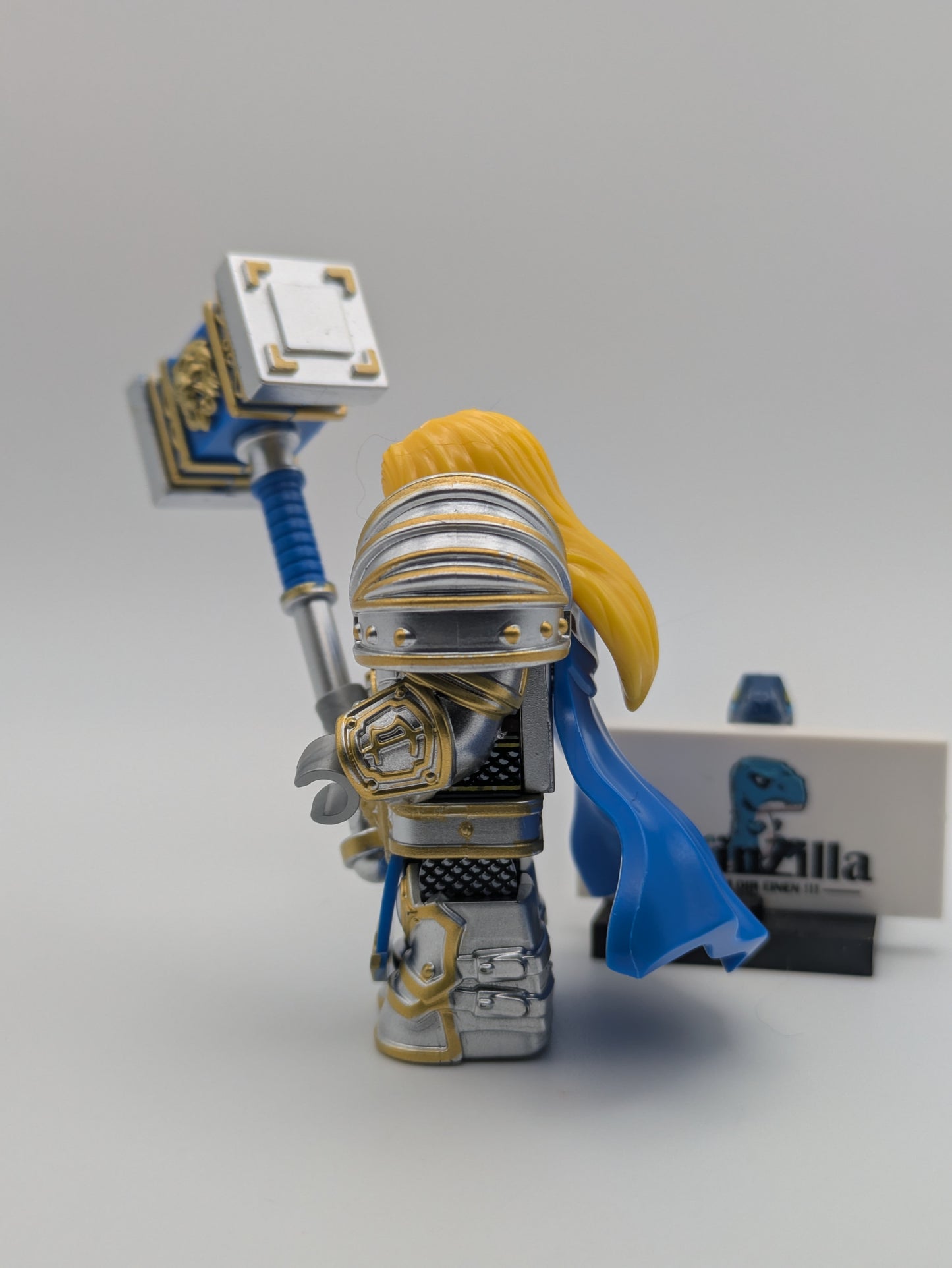 World of Warcraft Arthas - Klemmbaustein Custom Minifigur MOC