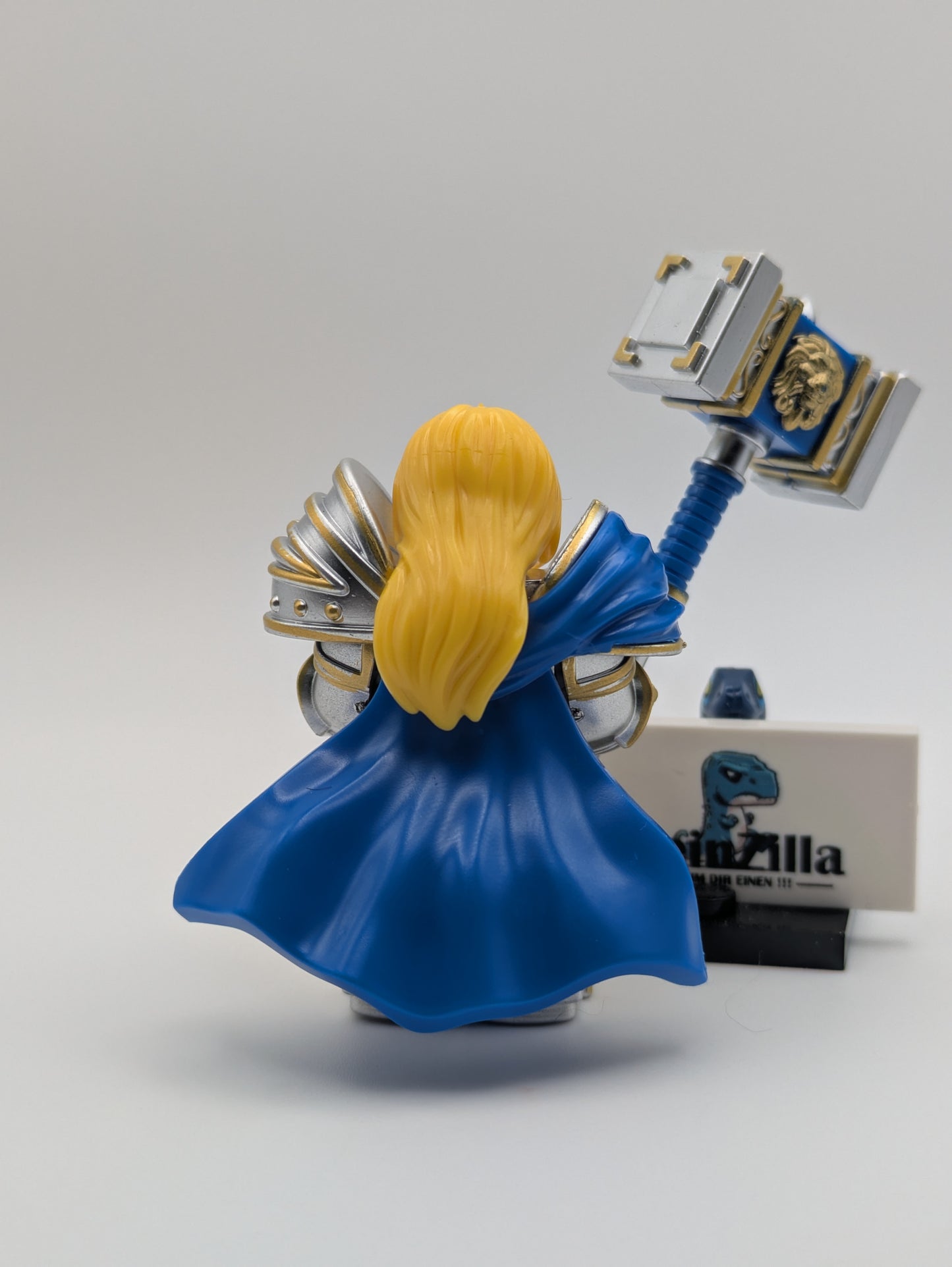 World of Warcraft Arthas - Klemmbaustein Custom Minifigur MOC