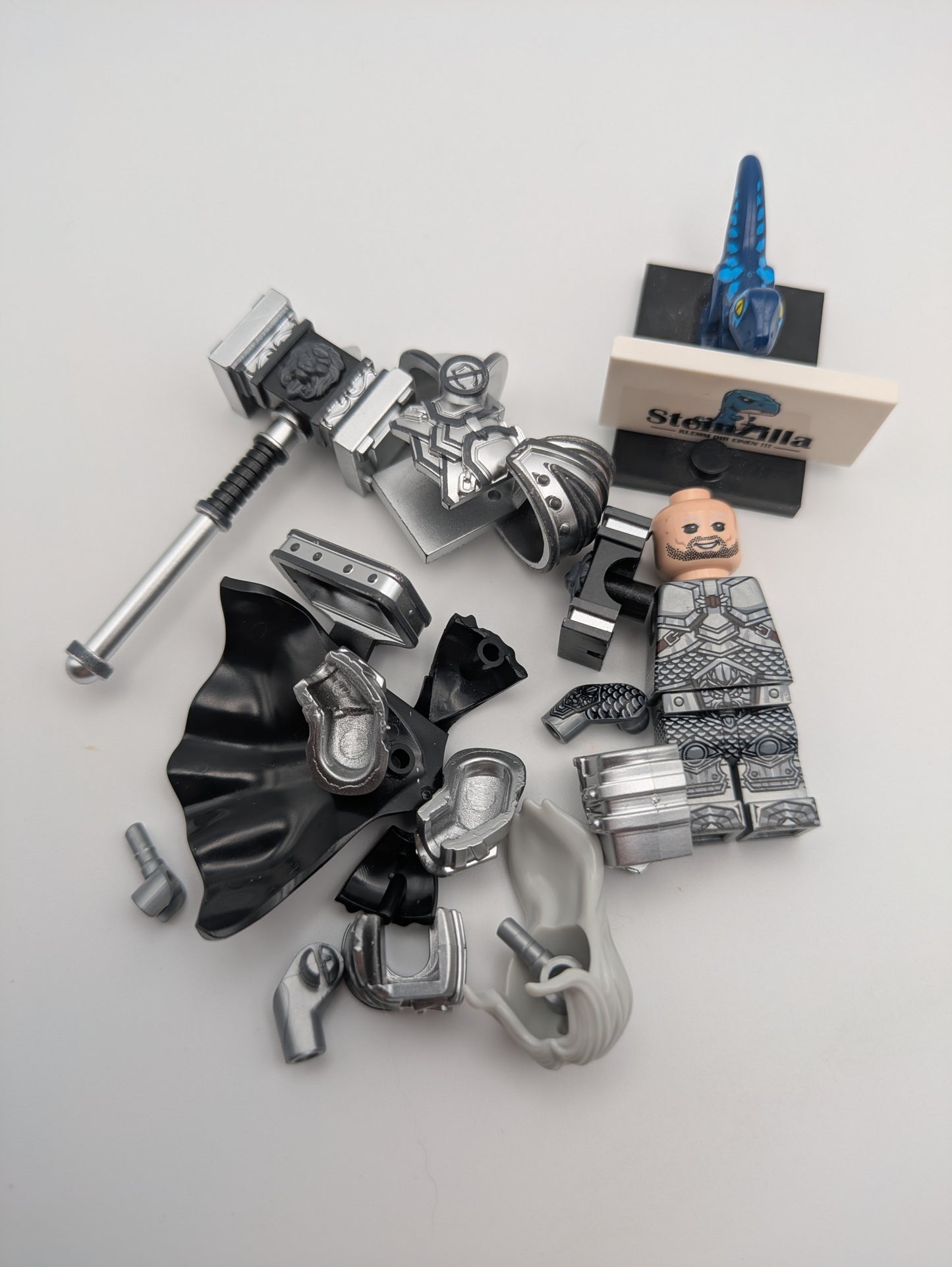 World of Warcraft Arthas - Klemmbaustein Custom Minifigur MOC