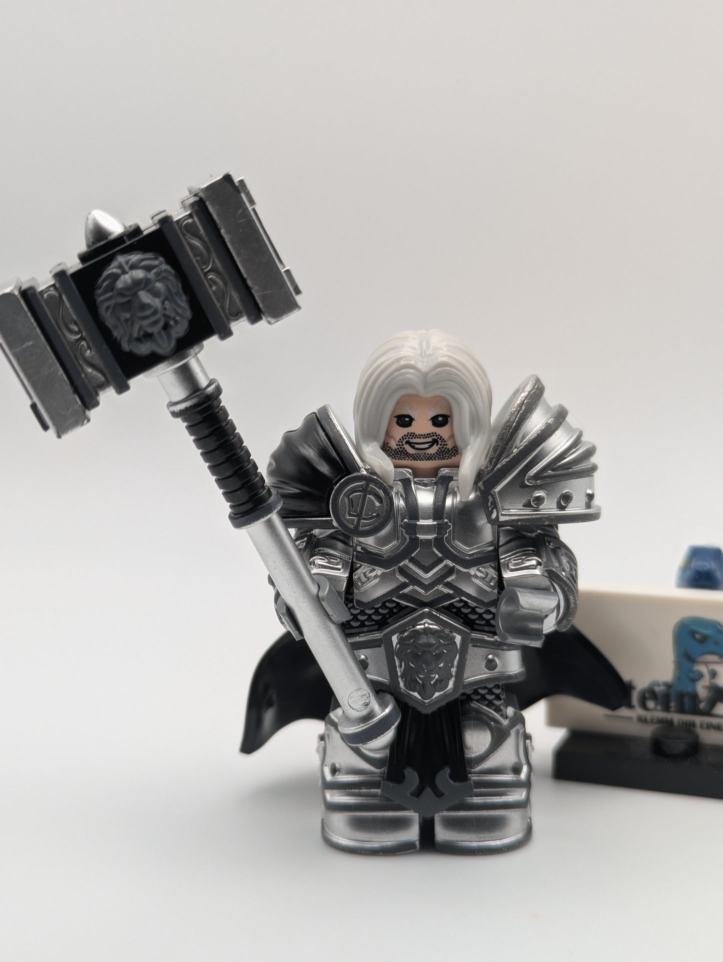 World of Warcraft Arthas - Klemmbaustein Custom Minifigur MOC