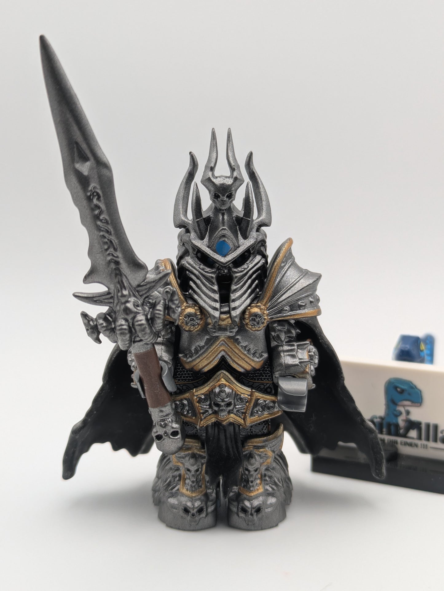 World of Warcraft Lich King - Klemmbaustein Custom Minifigur MOC