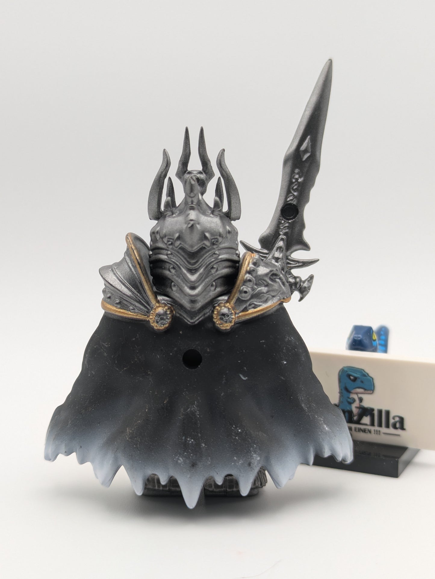 World of Warcraft Lich King - Klemmbaustein Custom Minifigur MOC