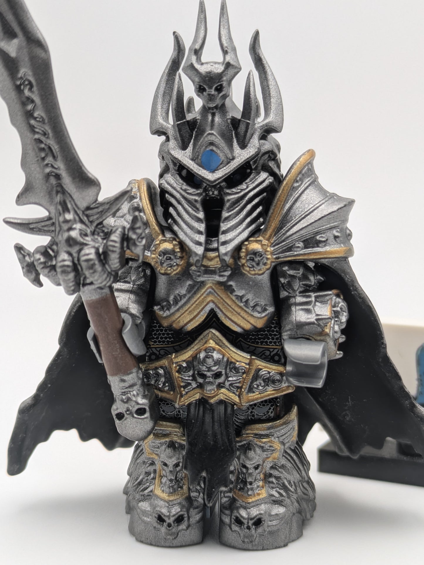 World of Warcraft Lich King - Klemmbaustein Custom Minifigur MOC