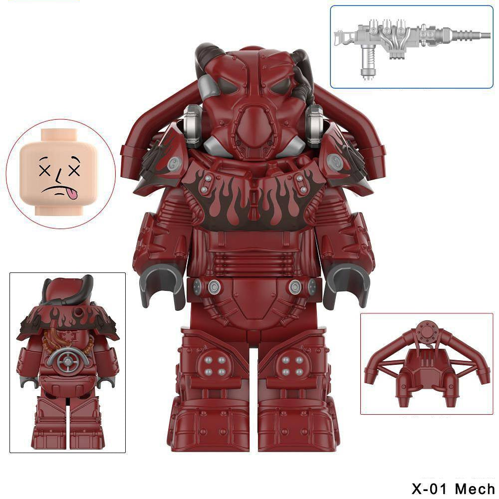Fallout / Charakter - Klemmbaustein Custom Minifigur MOC