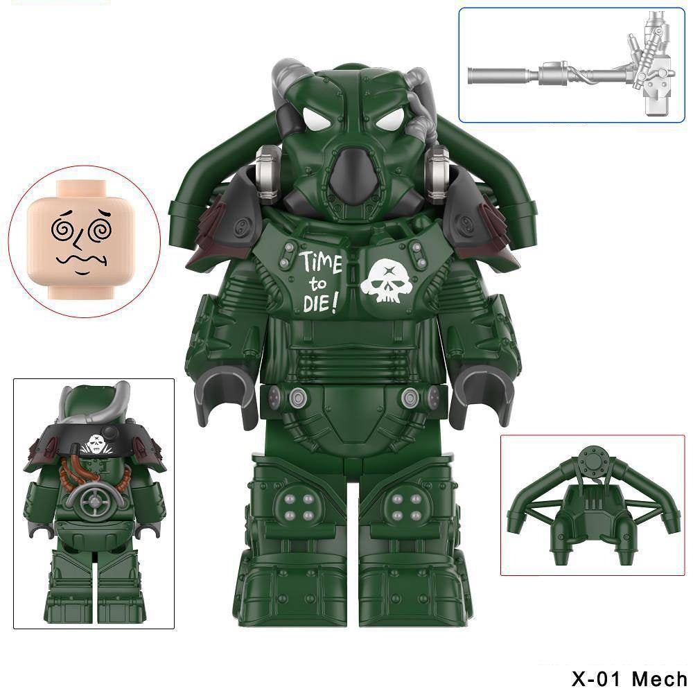 Fallout / Charakter - Klemmbaustein Custom Minifigur MOC