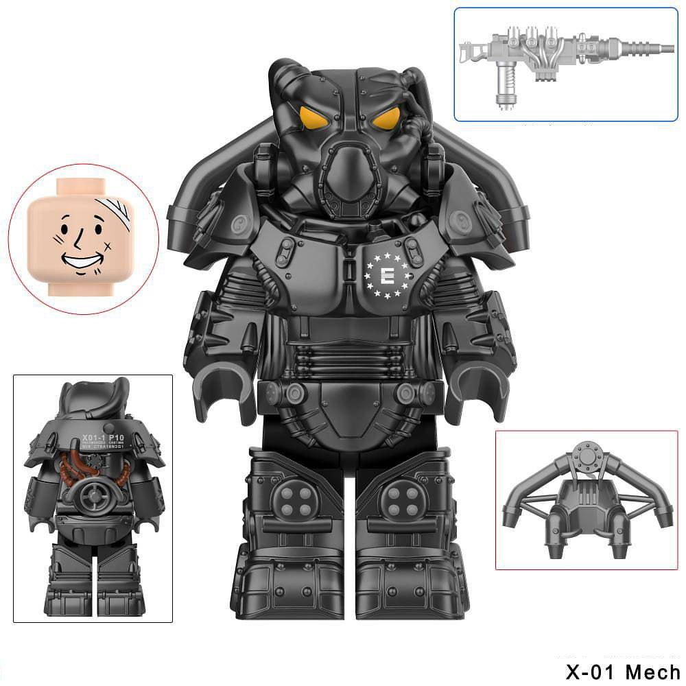 Fallout / Charakter - Klemmbaustein Custom Minifigur MOC