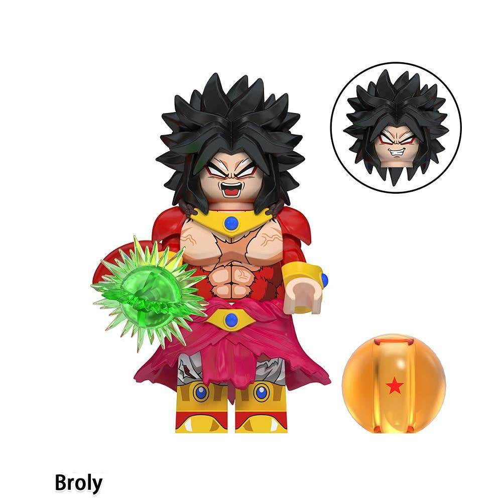 Dragonball Charakter - Klemmbaustein Custom Minifigur MOC