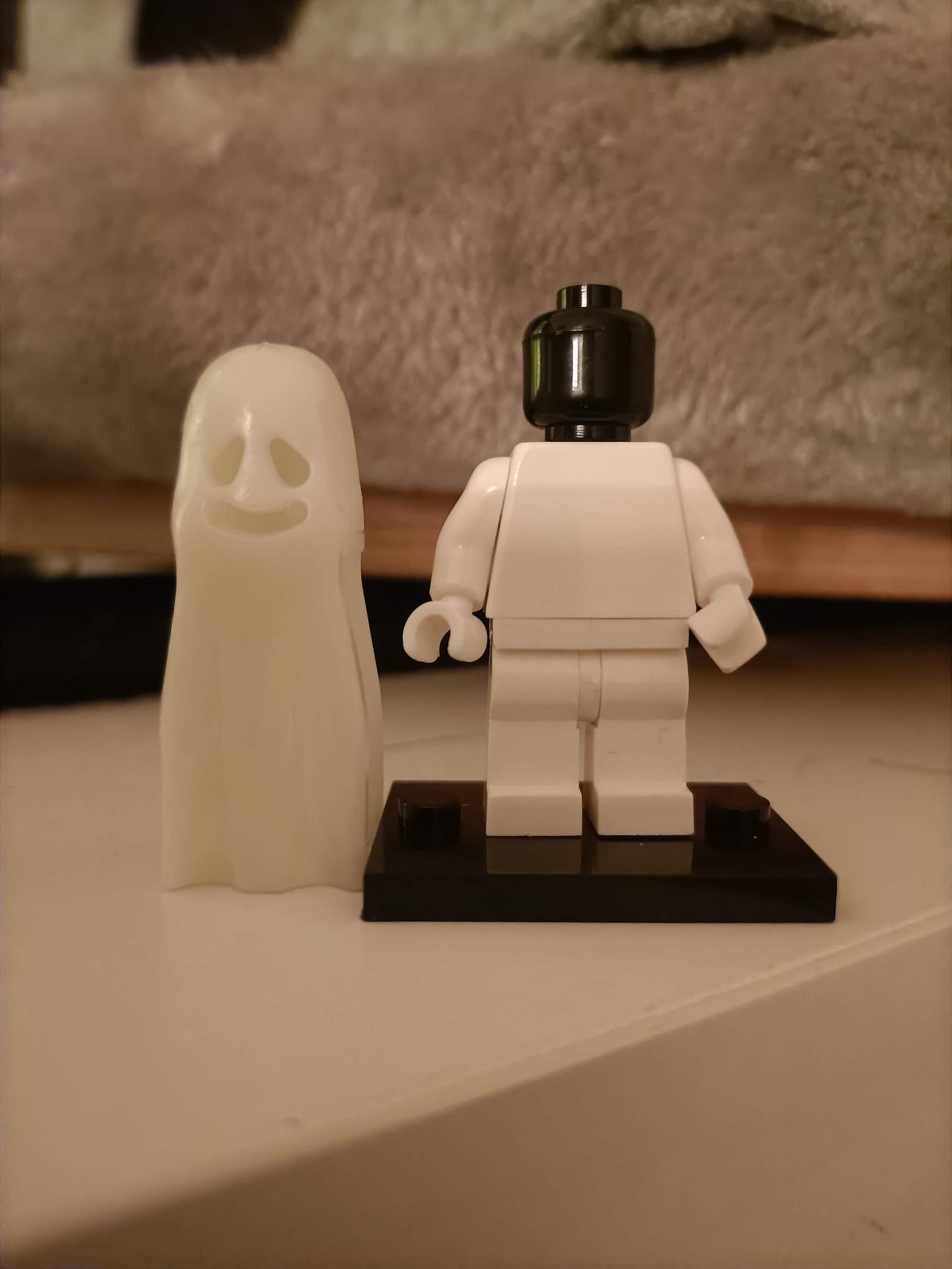 Geist (leuchtet im Dunkeln) Klemmbaustein Custom Minifigur MOC