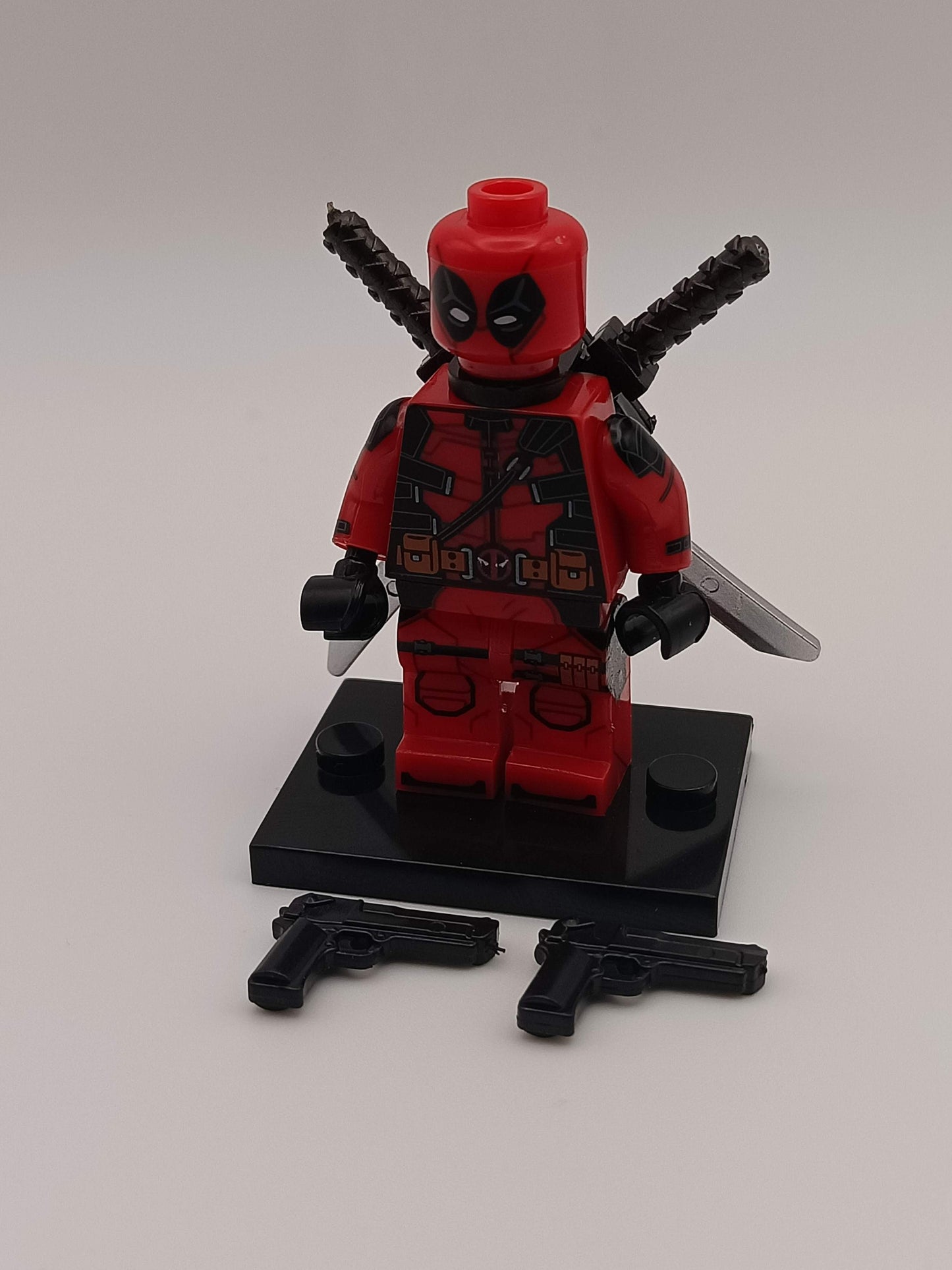 Deadpool / Wolverine - Klemmbaustein Custom Minifigur MOC