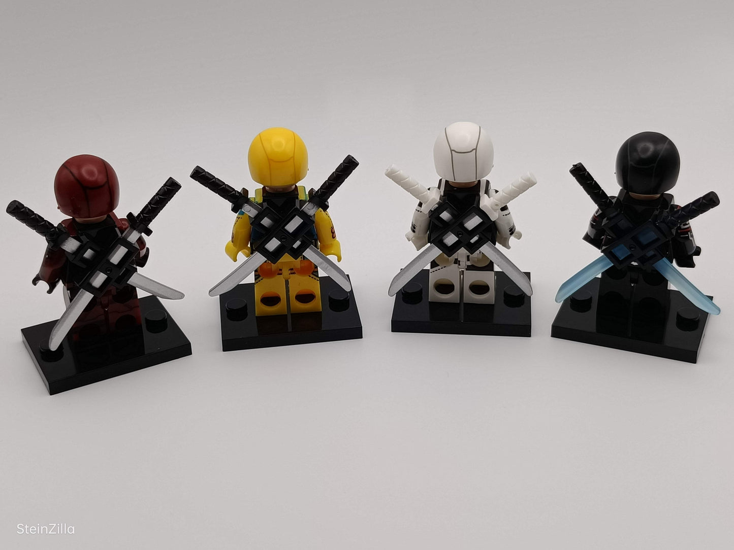 Deadpool - Klemmbaustein Custom Minifigur MOC