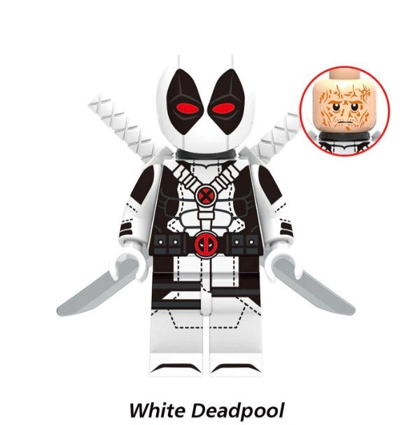 Deadpool - Klemmbaustein Custom Minifigur MOC