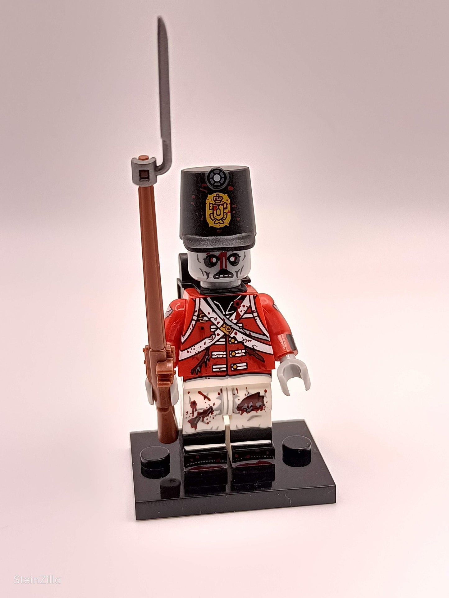 Zombie / Untote - Klemmbaustein Custom Minifigur MOC