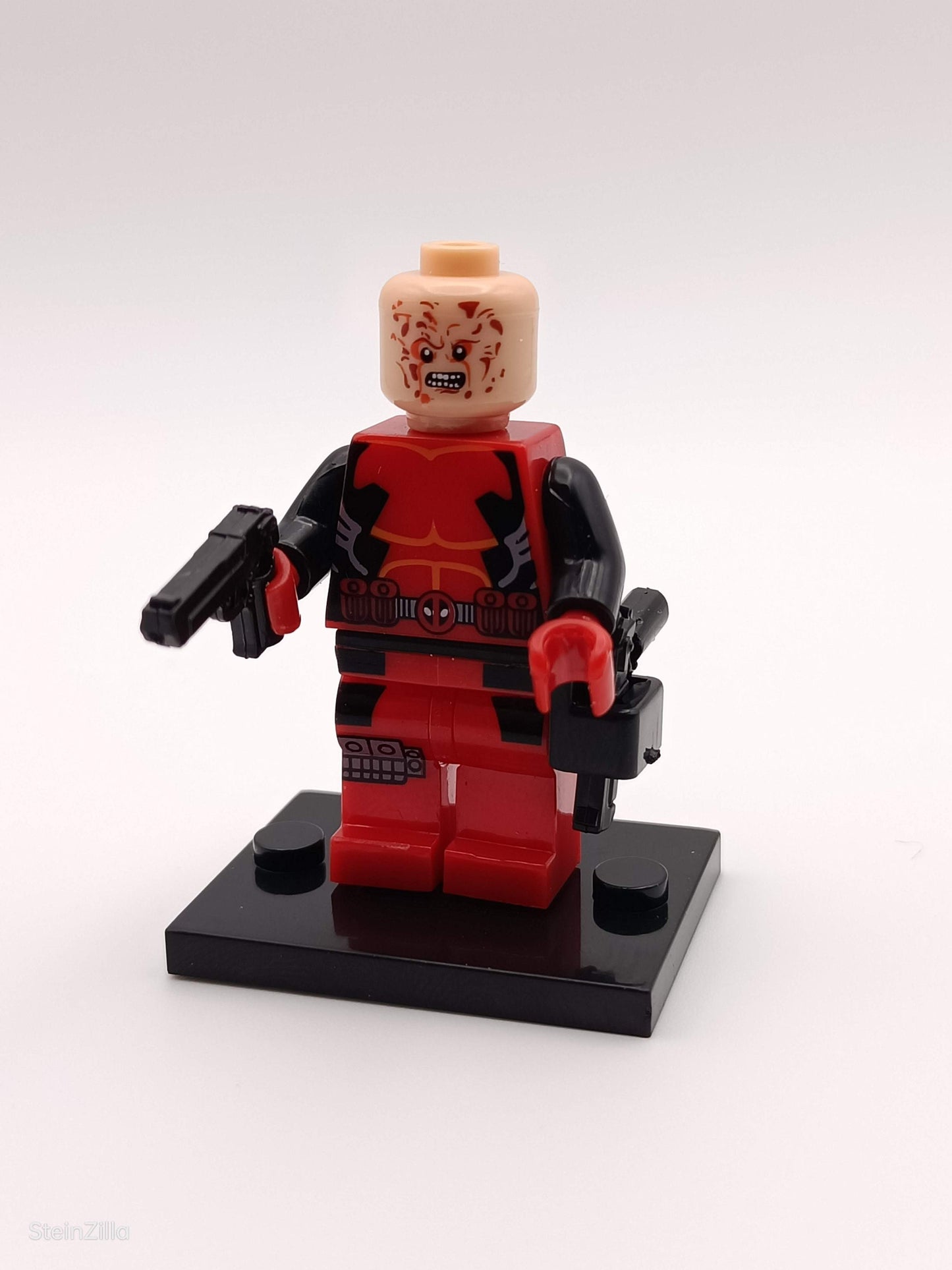 Deadpool - Klemmbaustein Custom Minifigur MOC