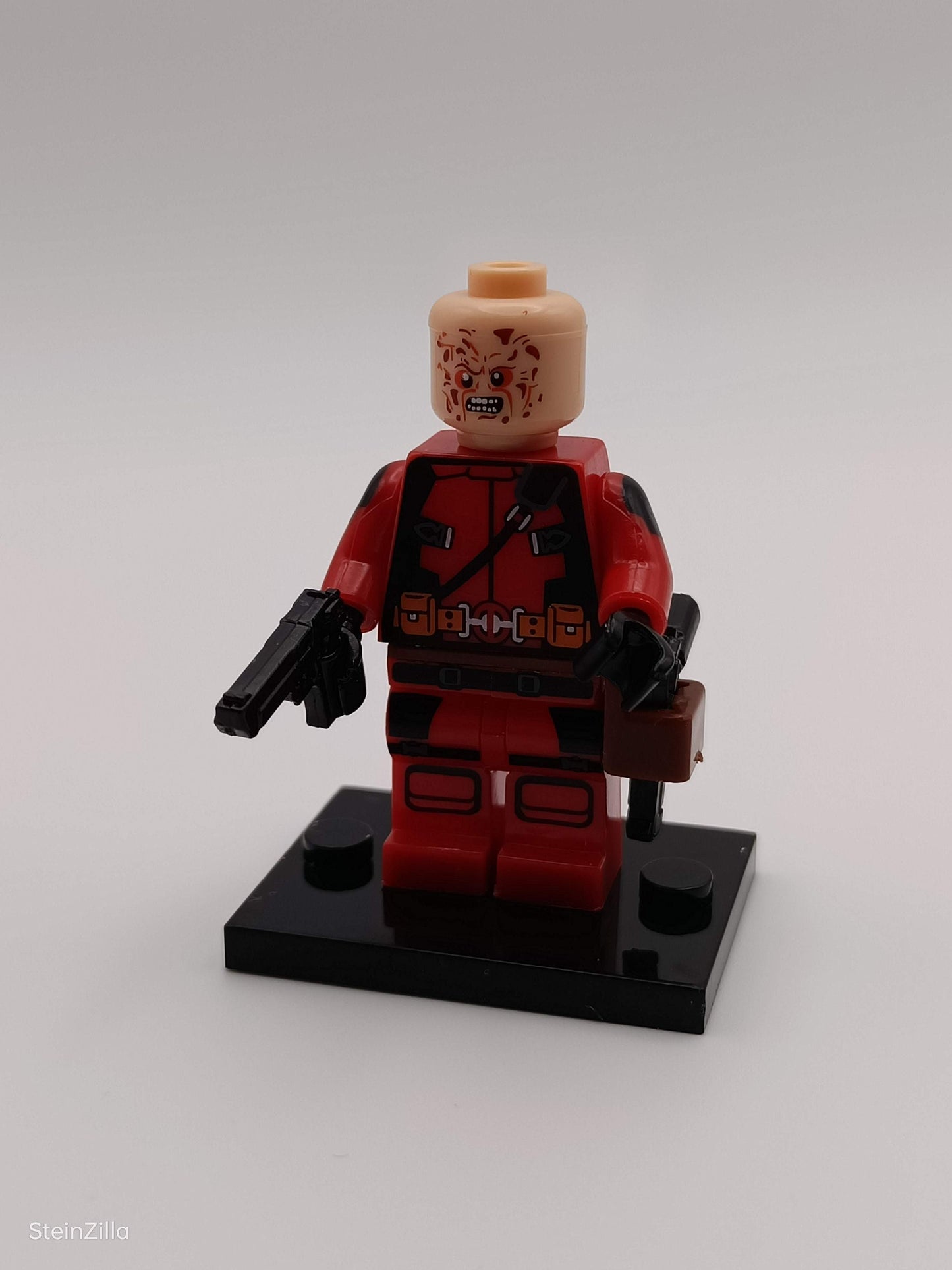 Deadpool - Klemmbaustein Custom Minifigur MOC