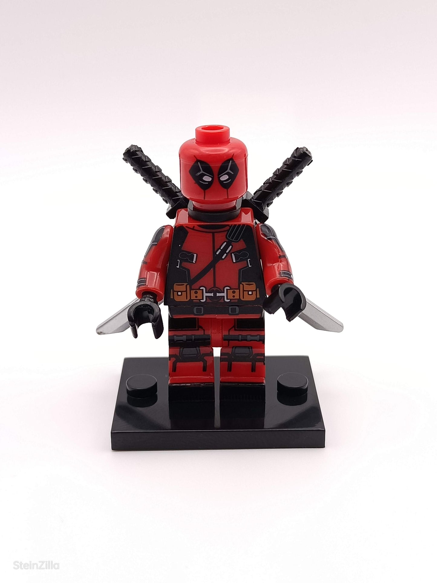Deadpool - Klemmbaustein Custom Minifigur MOC