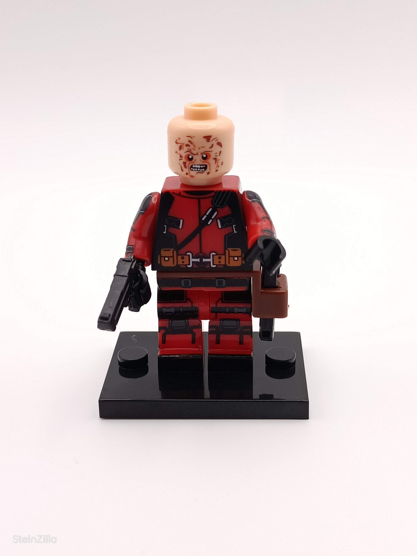 Deadpool - Klemmbaustein Custom Minifigur MOC