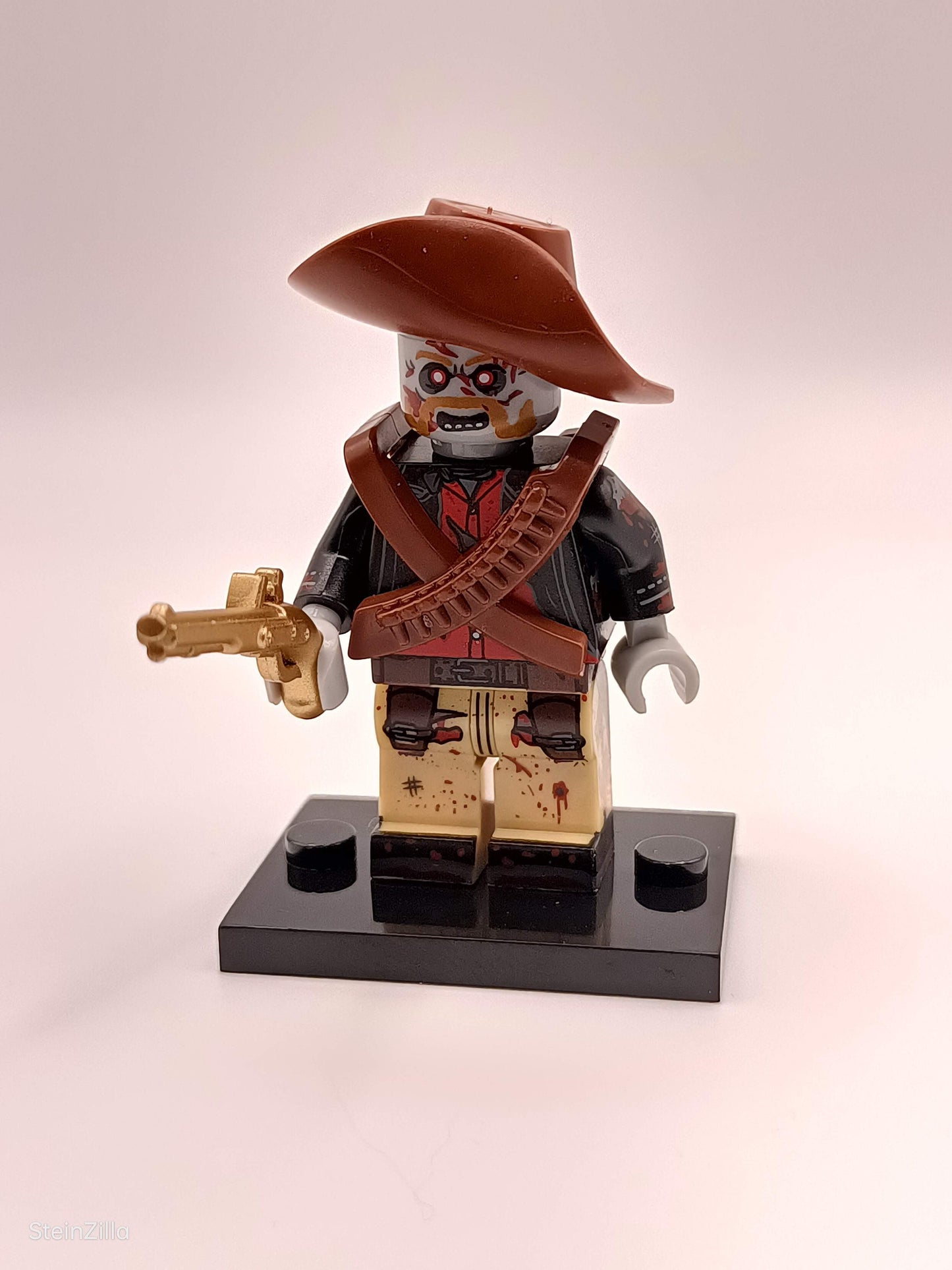 Zombie / Untote - Klemmbaustein Custom Minifigur MOC