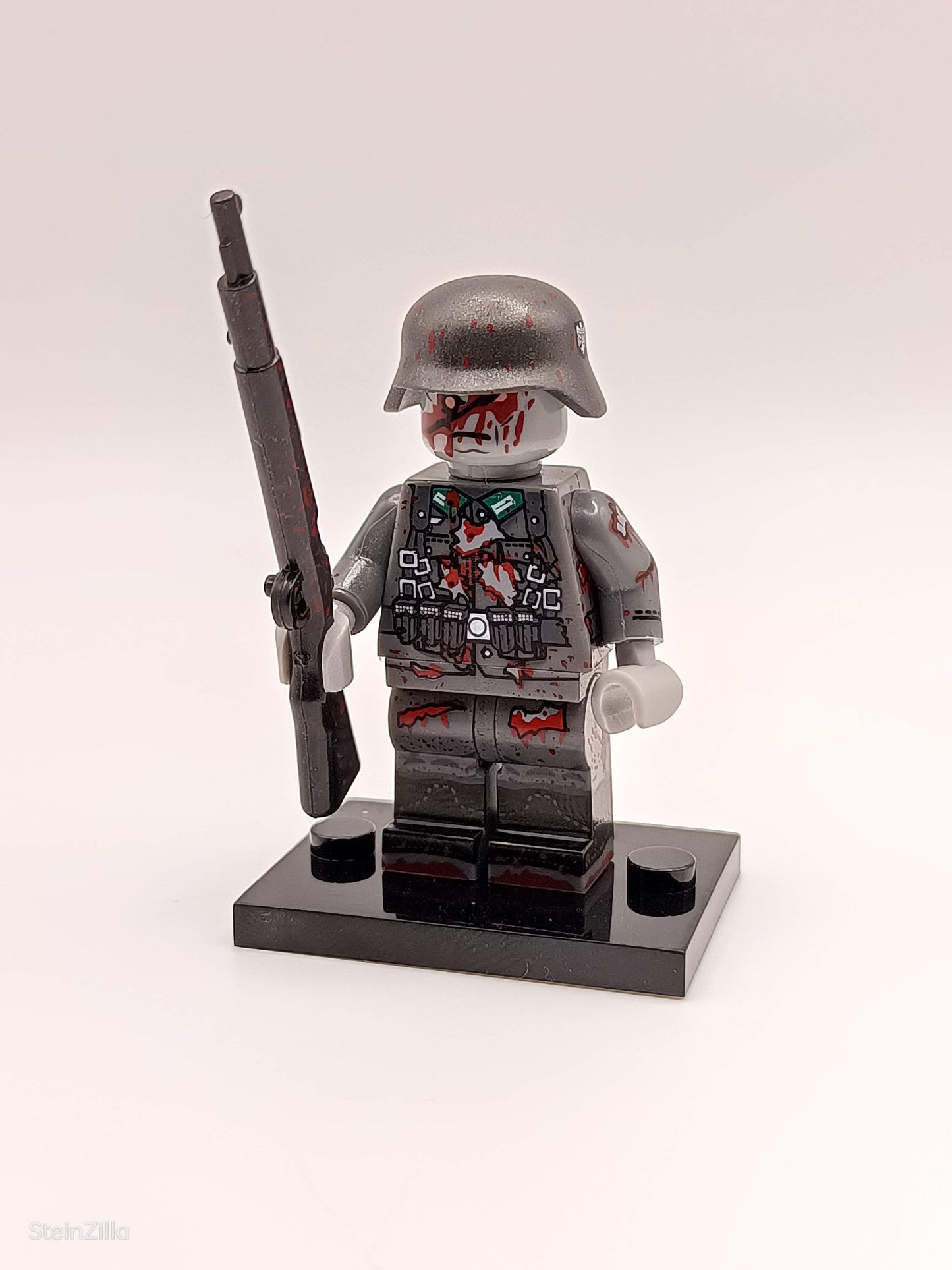 Zombie / Untote - Klemmbaustein Custom Minifigur MOC