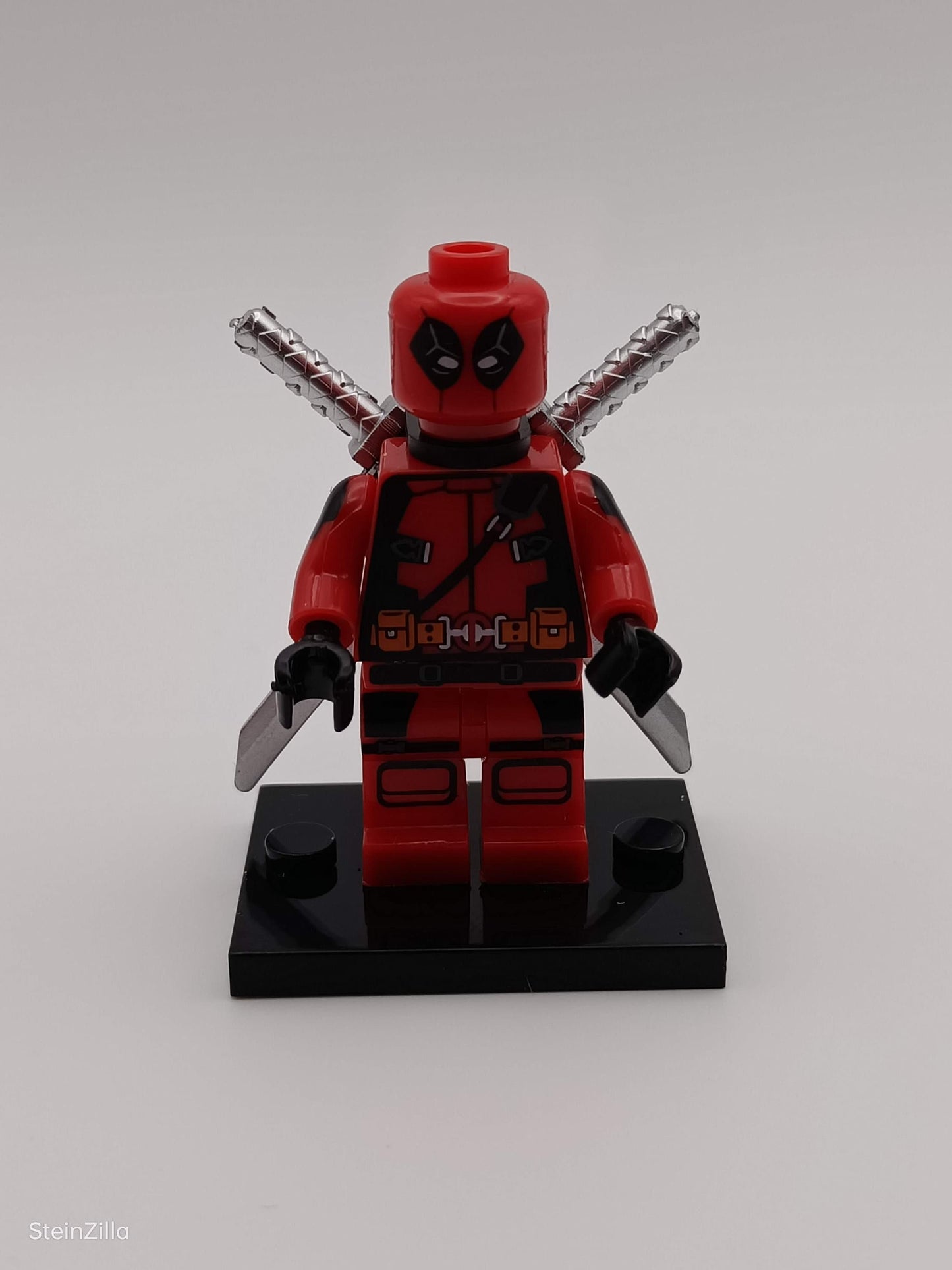 Deadpool - Klemmbaustein Custom Minifigur MOC