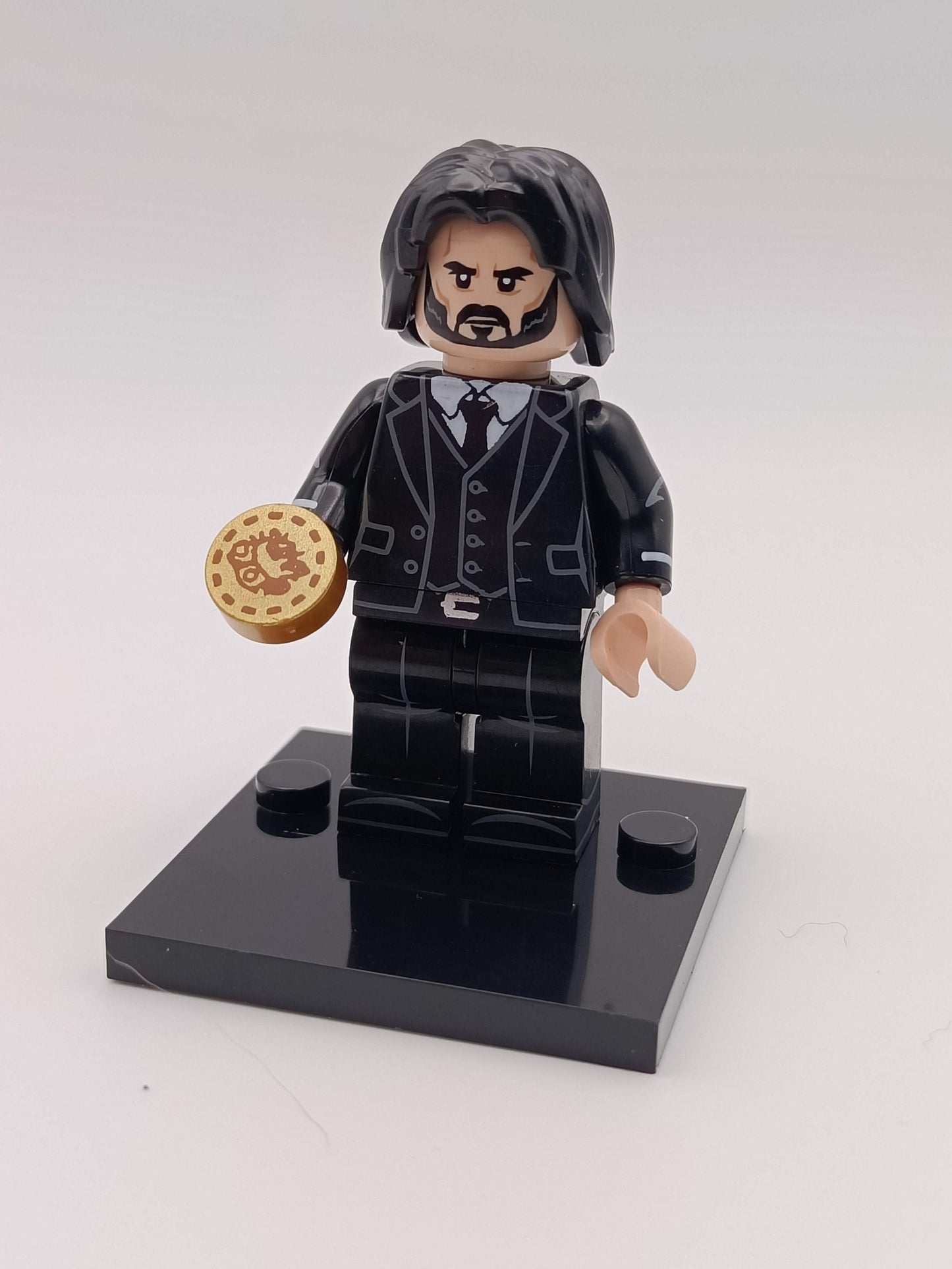 John Wick / The Continental / Charakter - Klemmbaustein Custom Minifigur MOC