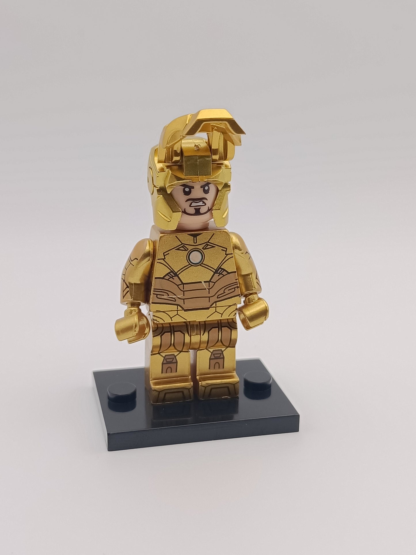 Iron Man / MK2/7/21 - Klemmbaustein Custom Minifigur MOC