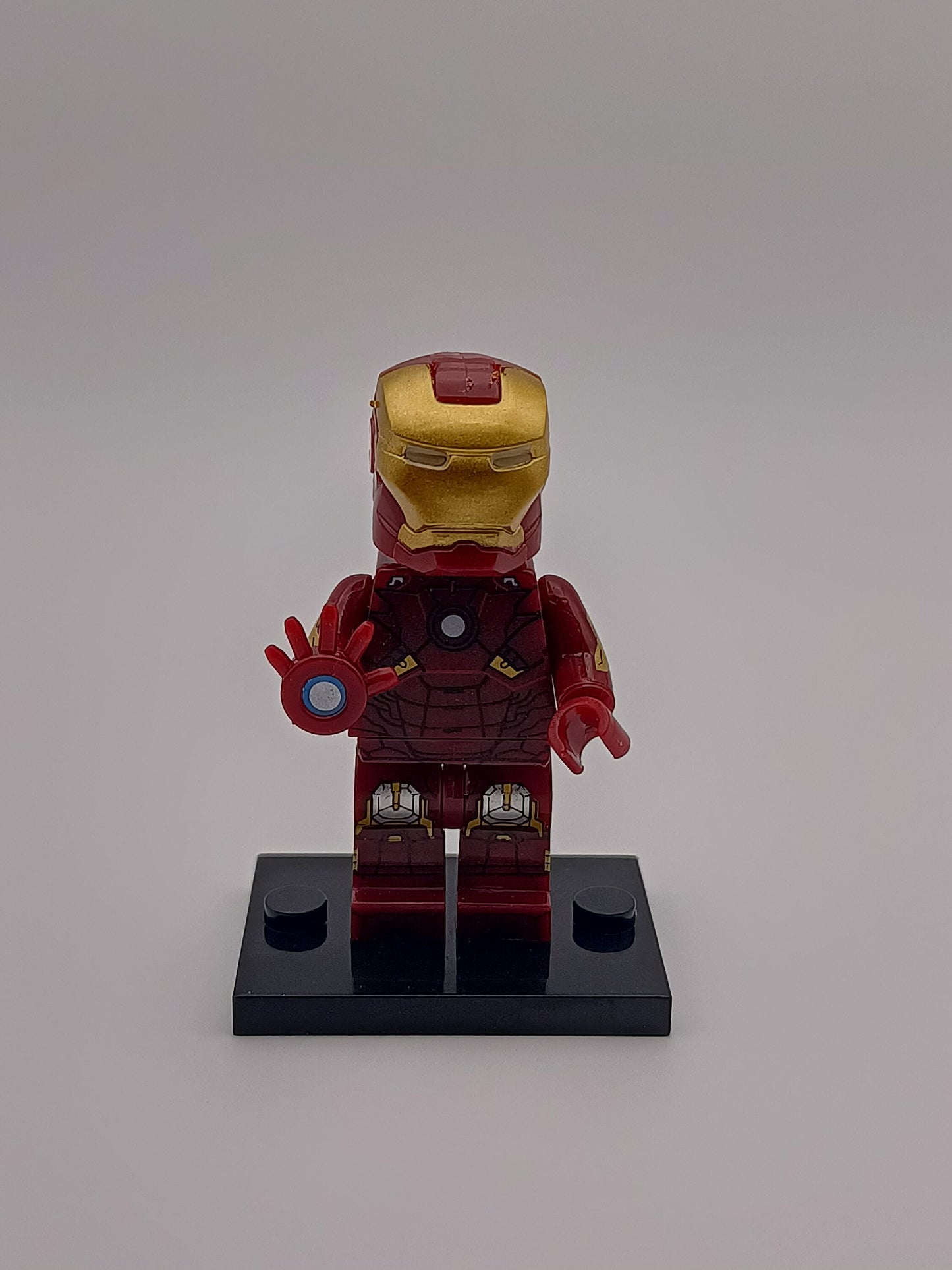 Iron Man / MK2/7/21 - Klemmbaustein Custom Minifigur MOC