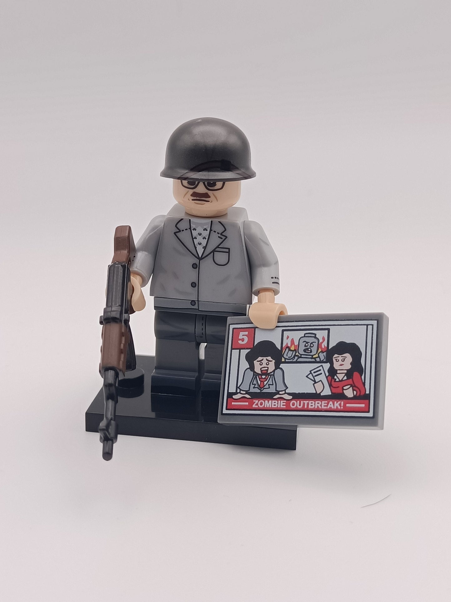 Zombie / Untote - Klemmbaustein Custom Minifigur MOC