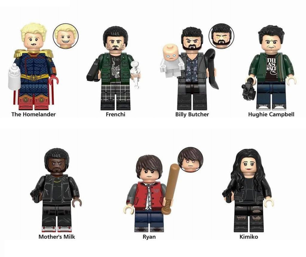 The Boys - Klemmbaustein Custom Minifigur MOC