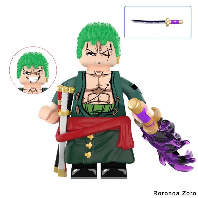 One Piece / Roronoa Zoro - Klemmbaustein Custom Minifigur MOC