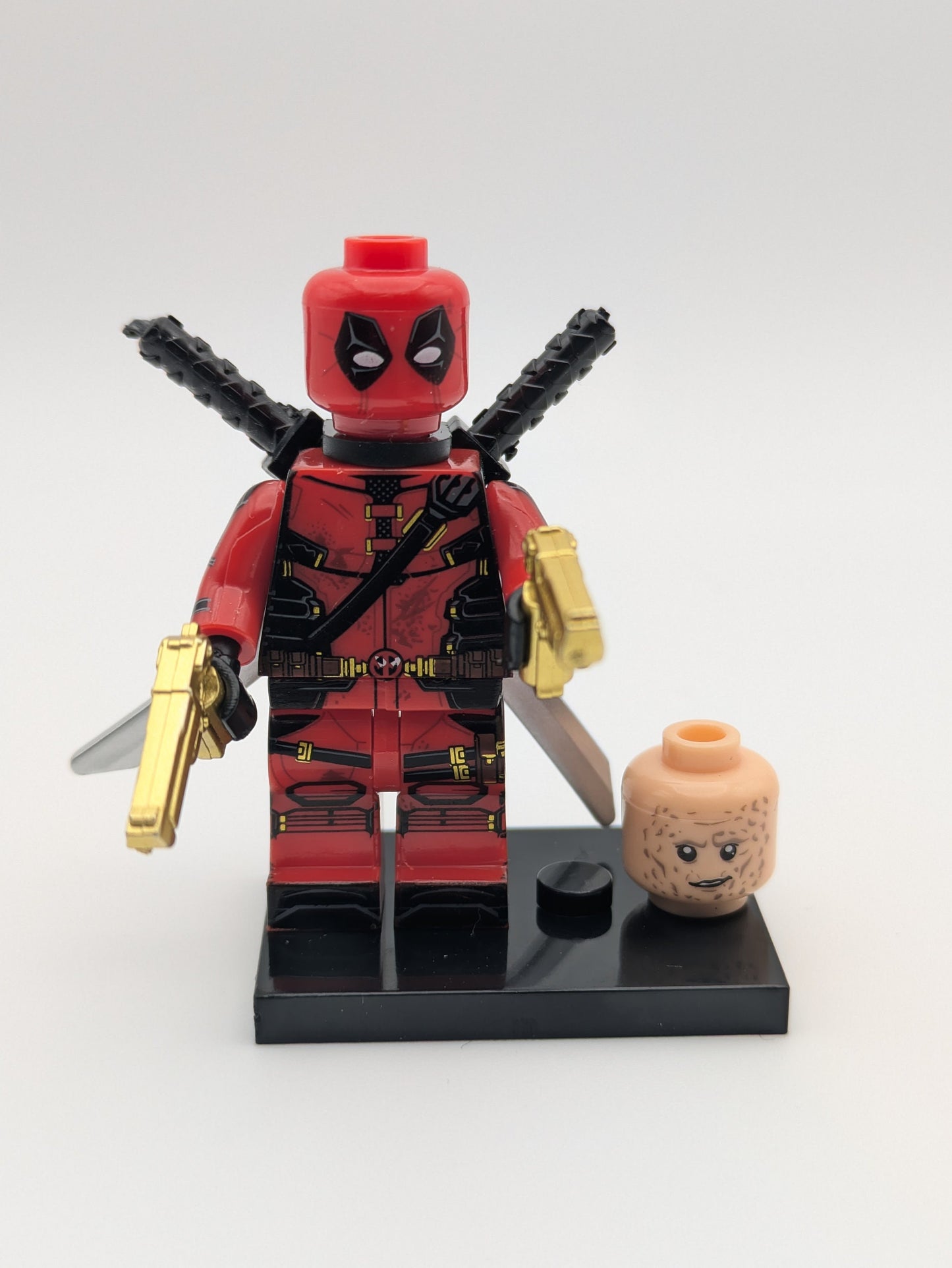 Deadpool - Klemmbaustein Custom Minifigur MOC