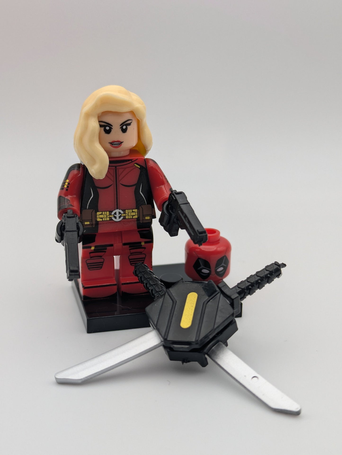 Deadpool - Klemmbaustein Custom Minifigur MOC