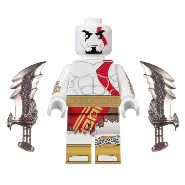 Kratos / God of War / Klemmbaustein Custom Minifigur MOC