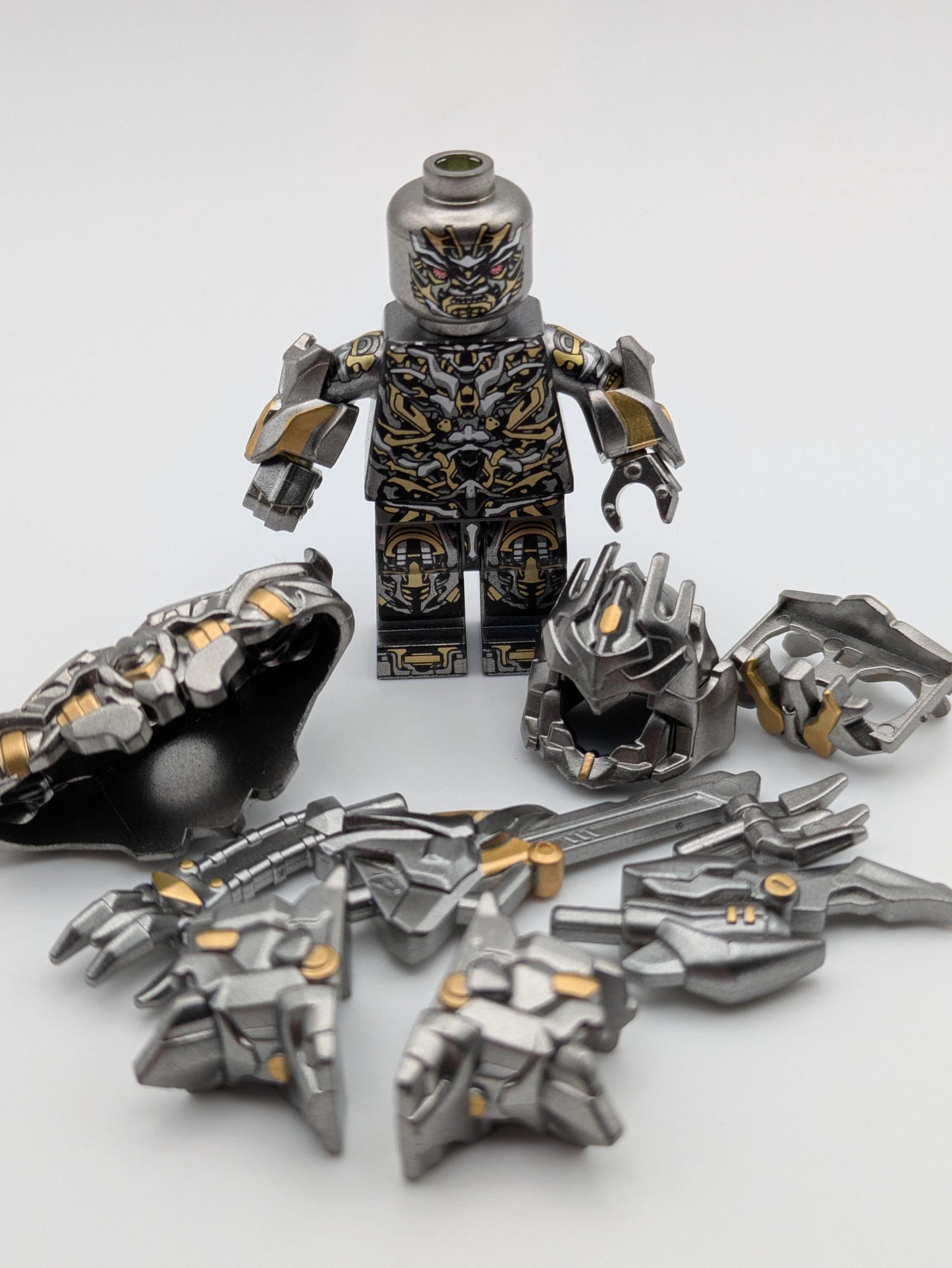 Transformers Megatron - Klemmbaustein Custom Minifigur MOC