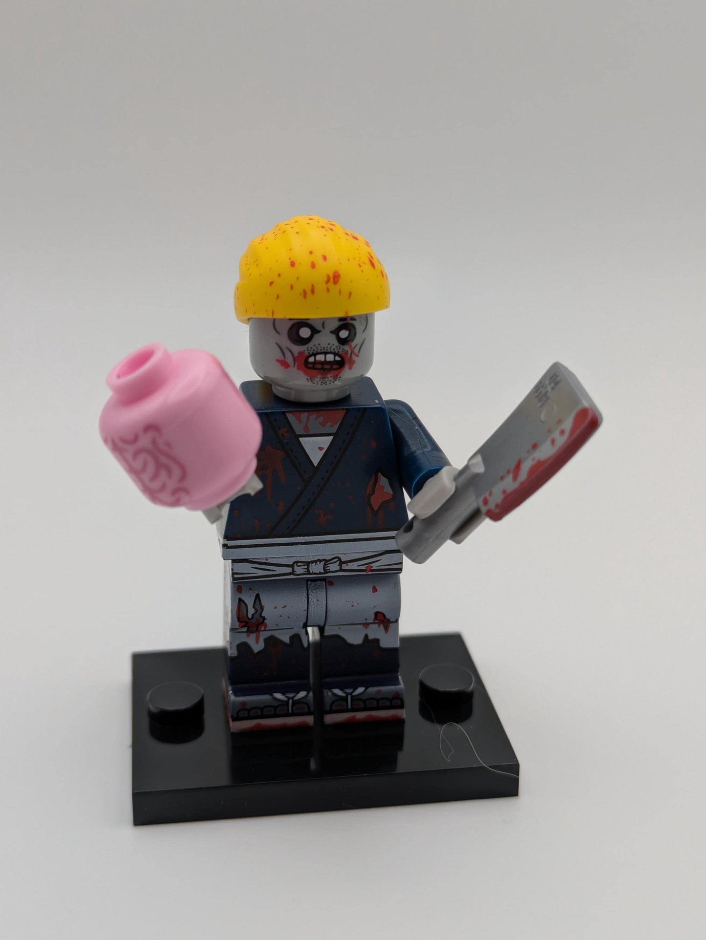 Zombie / Untote - Klemmbaustein Custom Minifigur MOC