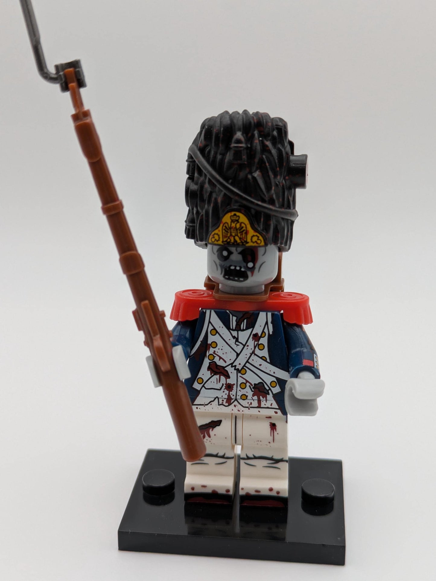 Zombie / Untote - Klemmbaustein Custom Minifigur MOC