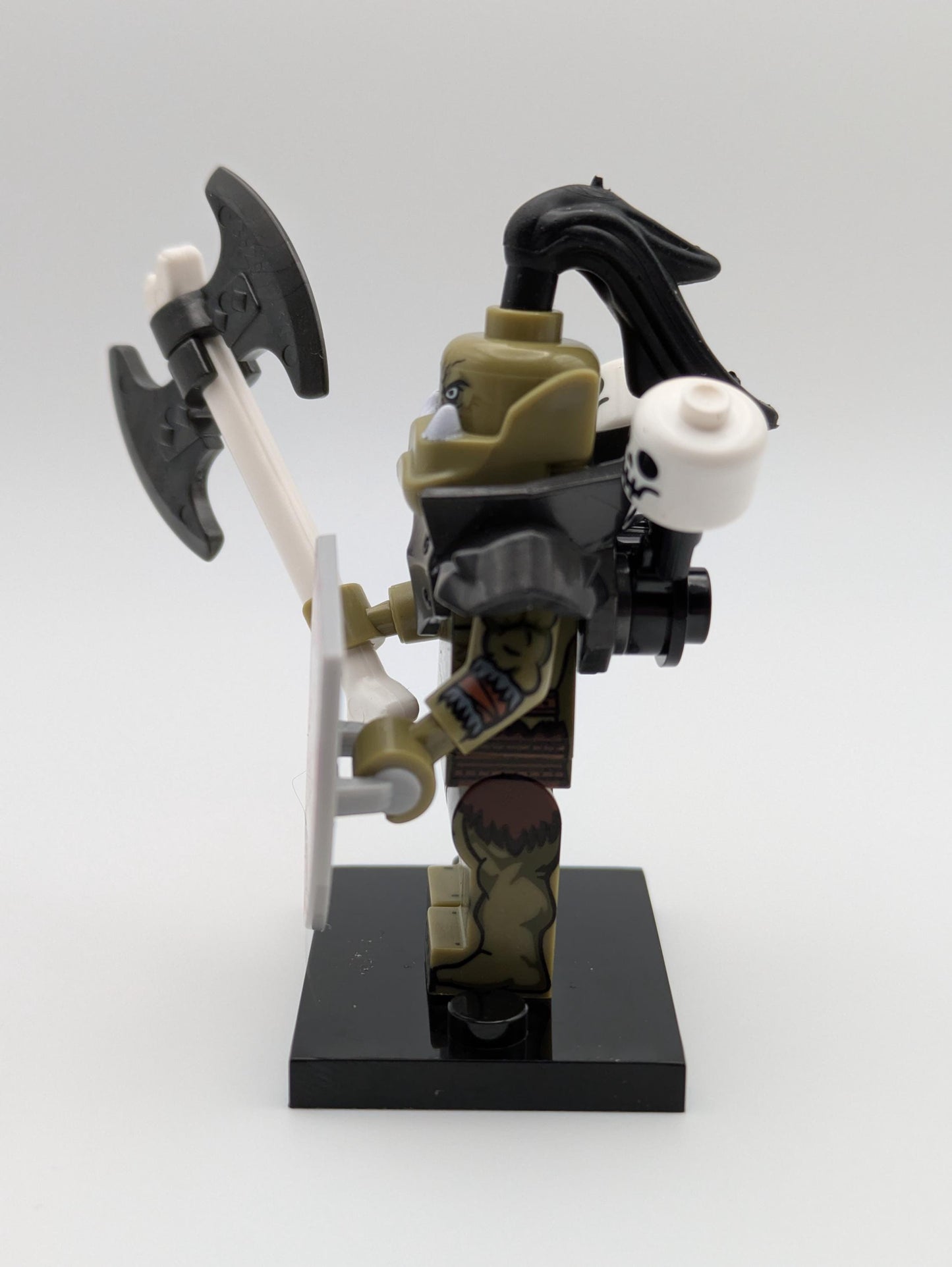 World of Warcraft Orc - Klemmbaustein Custom Minifigur MOC