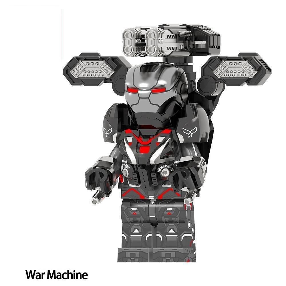 War Machine Mk 7 - Klemmbaustein Custom Minifigur MOC