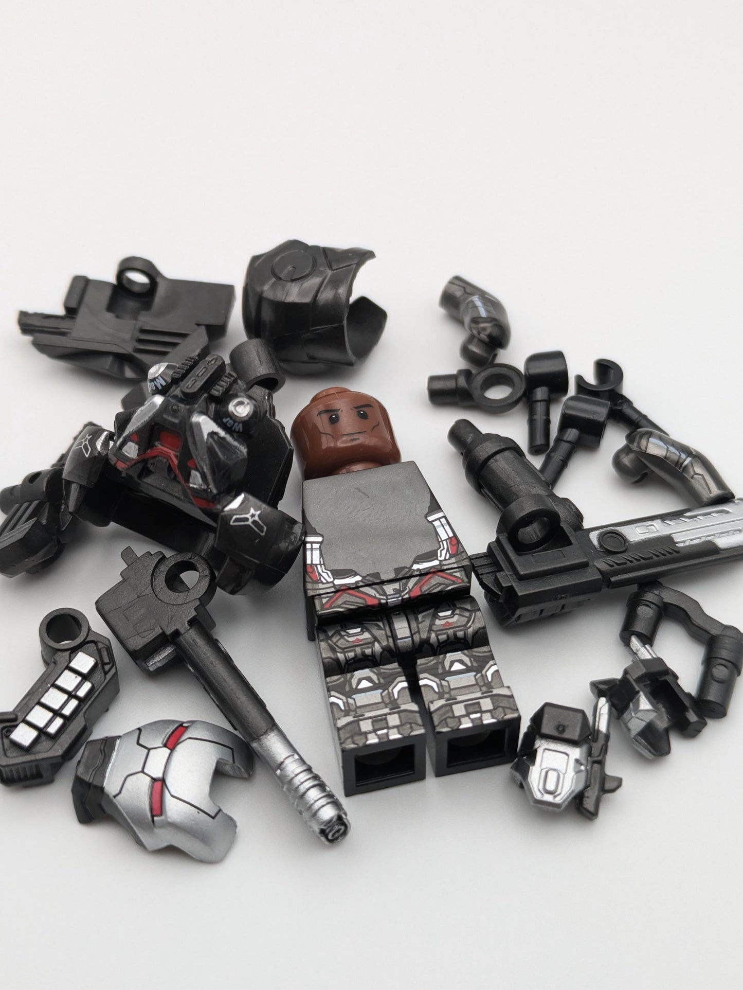 War Machine Mk 7 - Klemmbaustein Custom Minifigur MOC