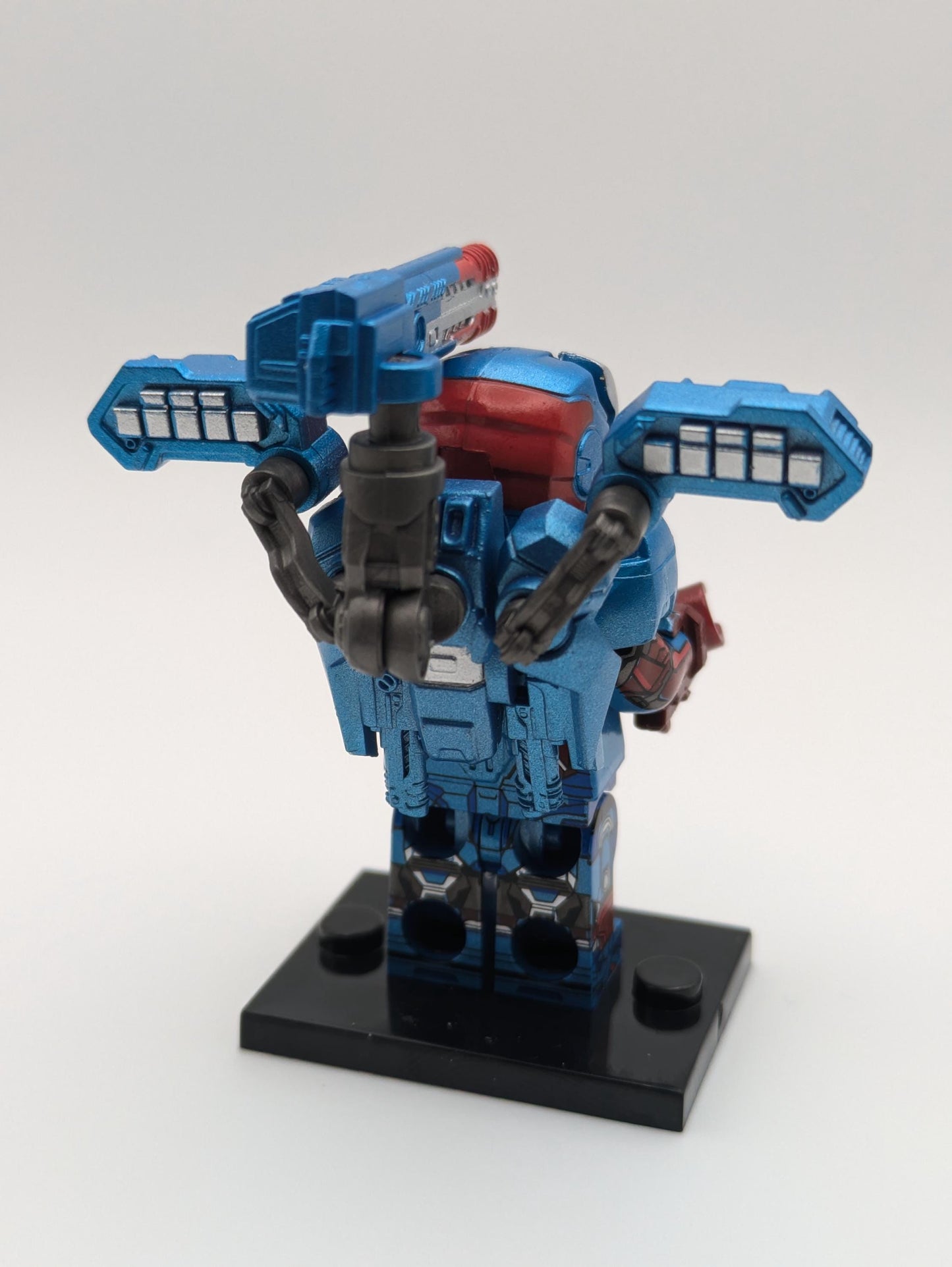 War Machine / Iron Patriot - Klemmbaustein Custom Minifigur MOC