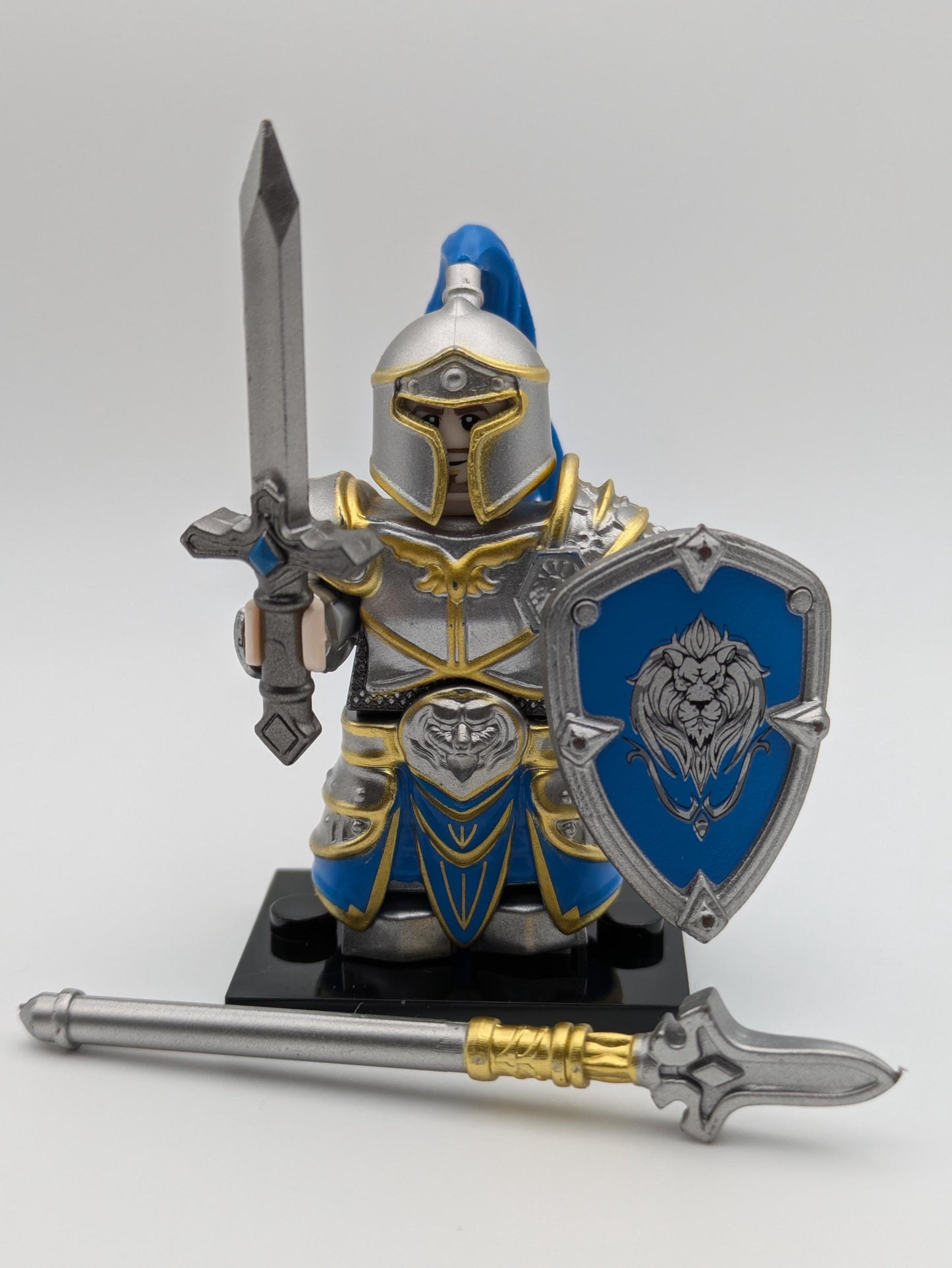 World of Warcraft Stormwind Wächter - Klemmbaustein Custom Minifigur MOC