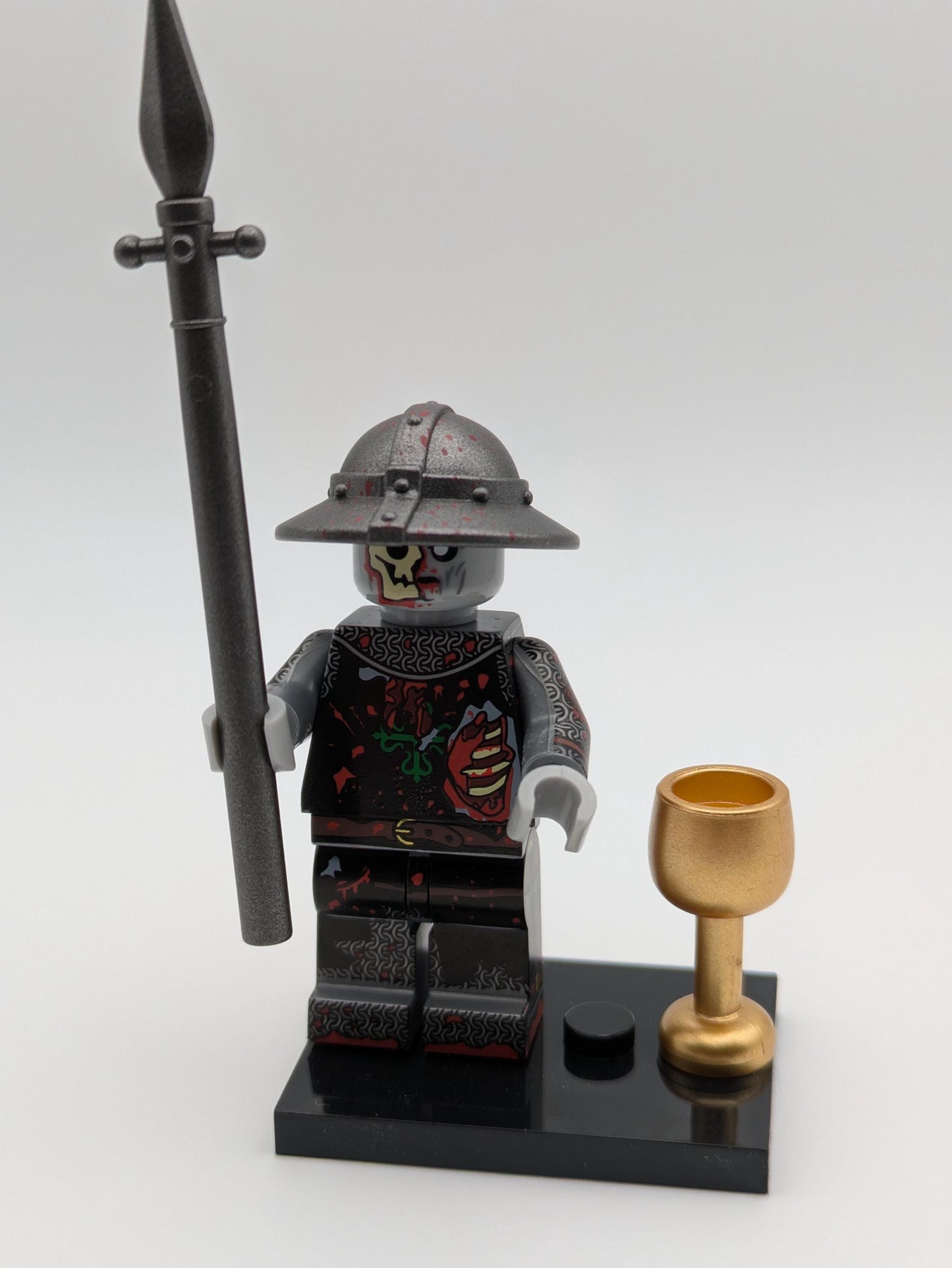 Zombie / Untote - Klemmbaustein Custom Minifigur MOC