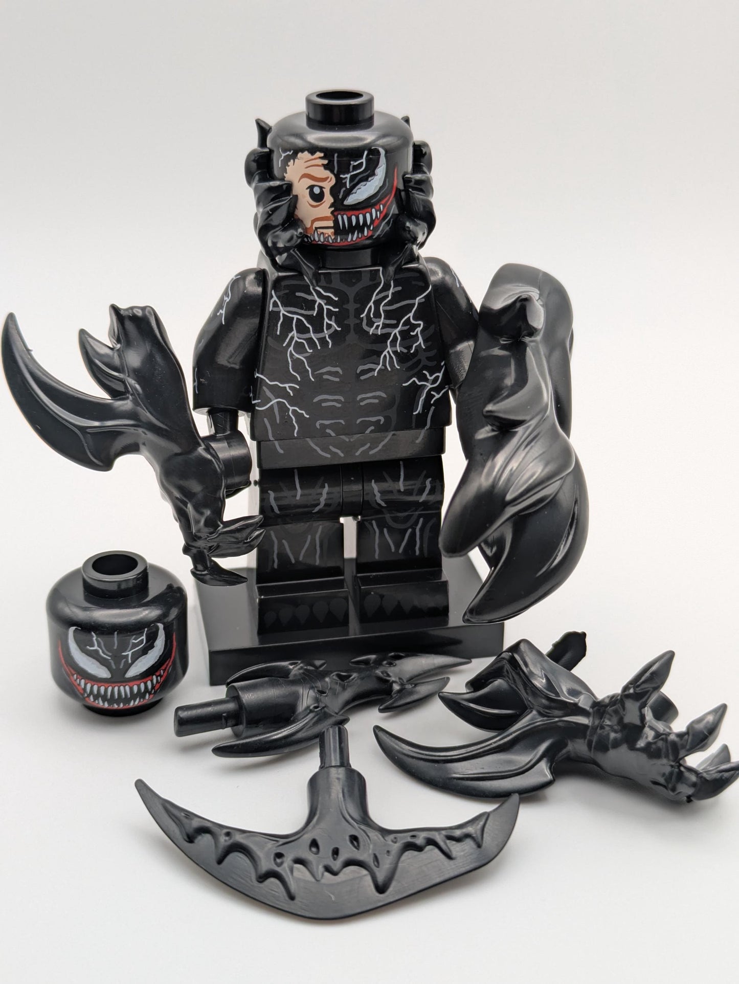Venom Klemmbaustein Custom Minifigur MOC
