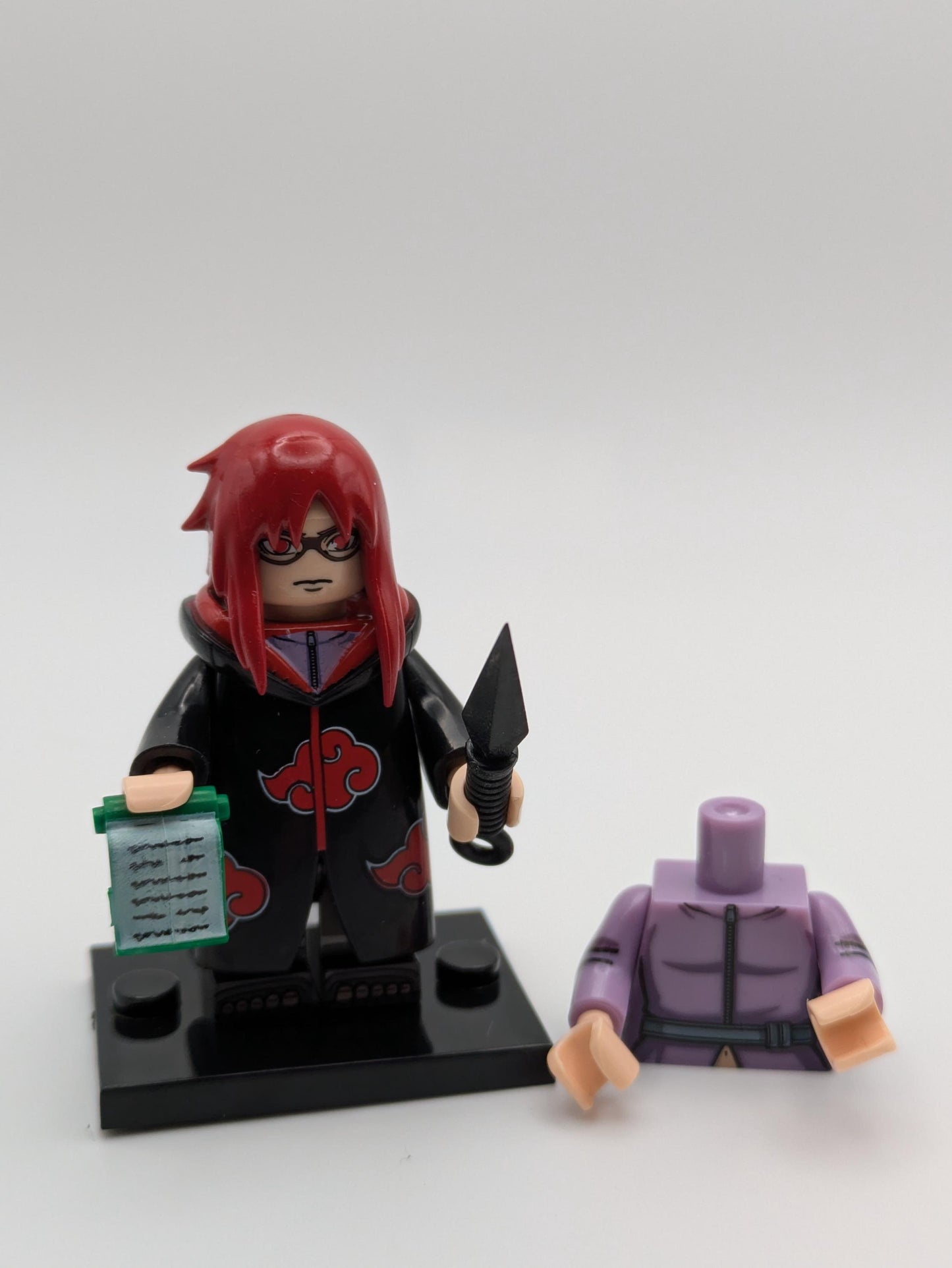 Naruto Charakter - Klemmbaustein Custom Minifigur MOC