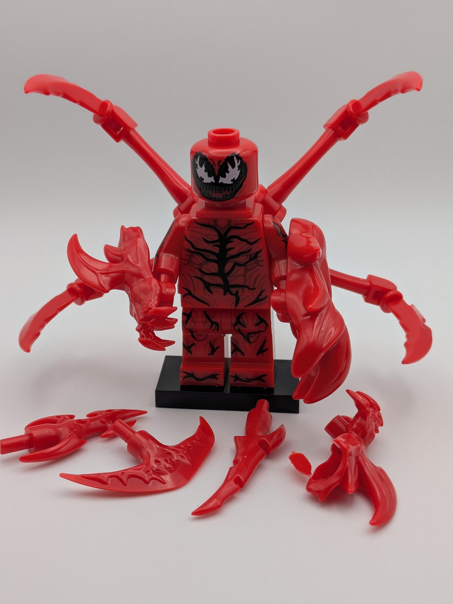 Venom Klemmbaustein Custom Minifigur MOC