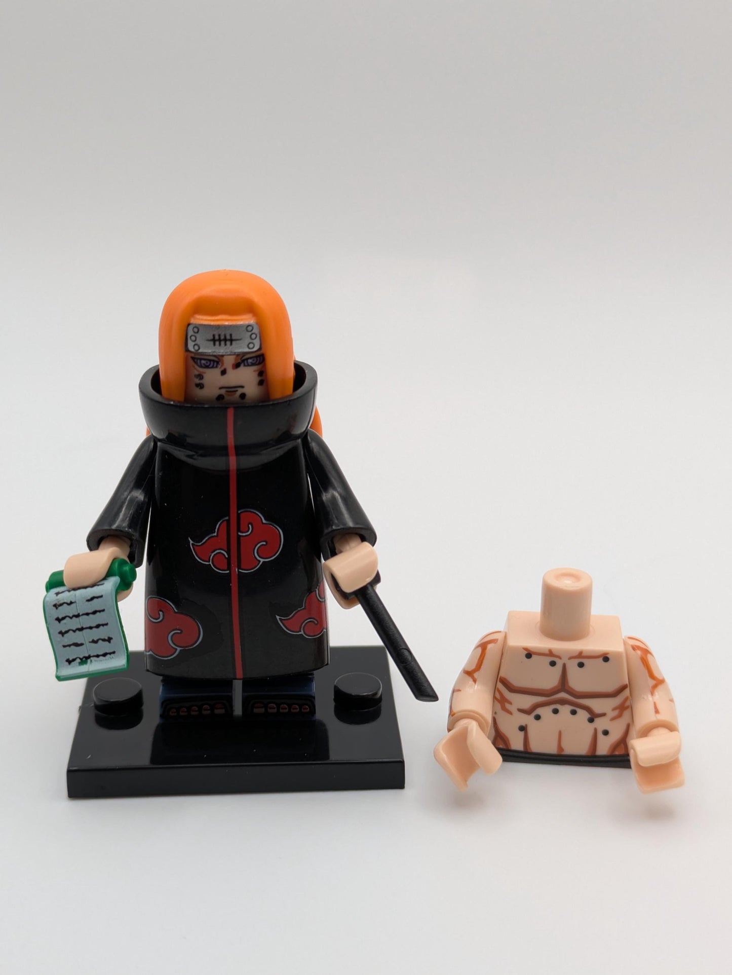 Naruto Charakter - Klemmbaustein Custom Minifigur MOC