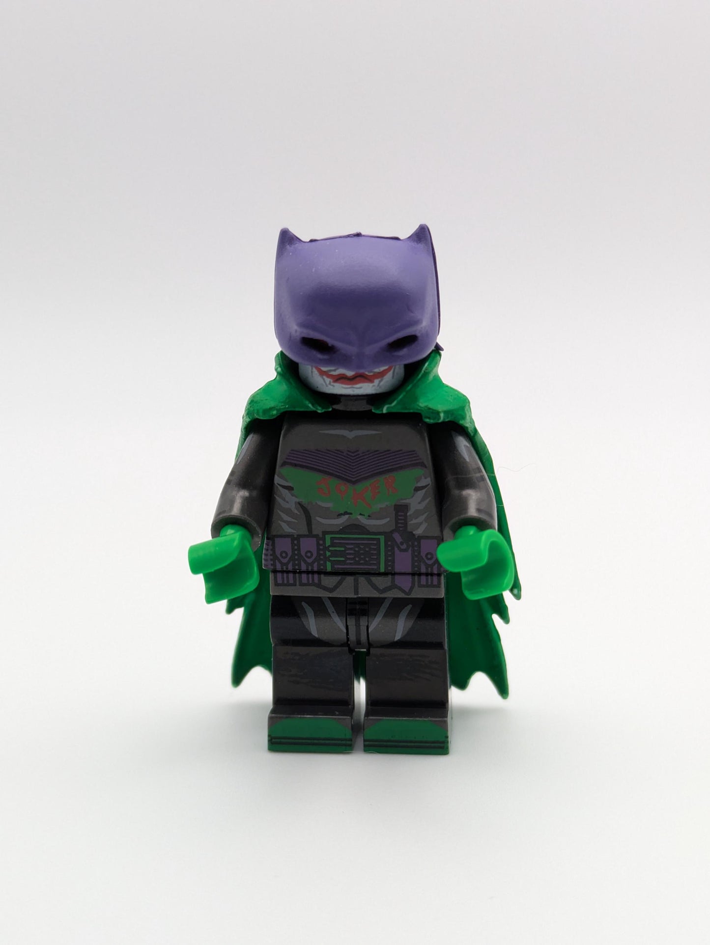 Batman Bike Charakter - Klemmbaustein Custom Minifigur MOC