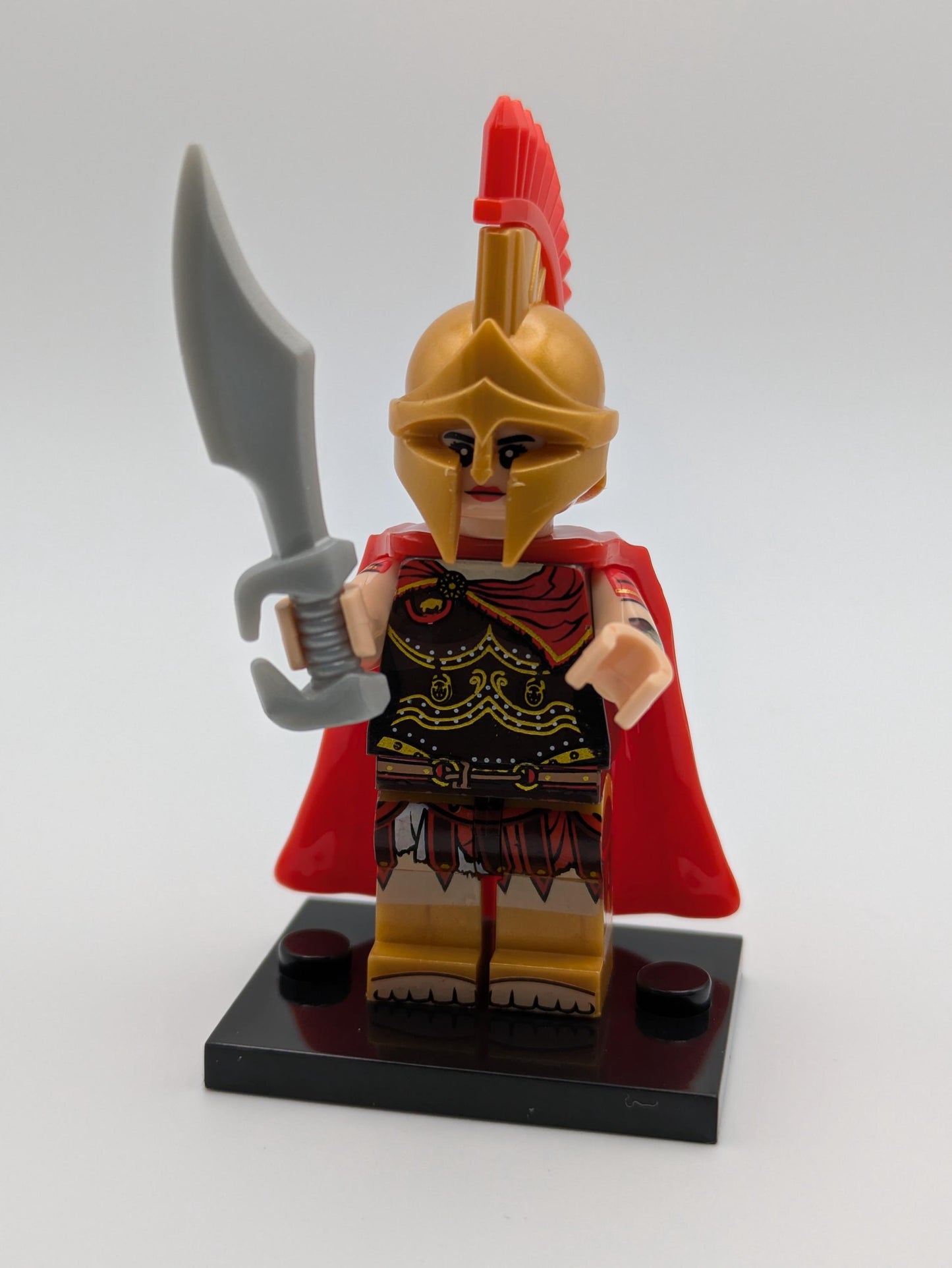 Soldaten Krieger Rom / Mittelalter - Klemmbaustein Custom Minifigur MOC