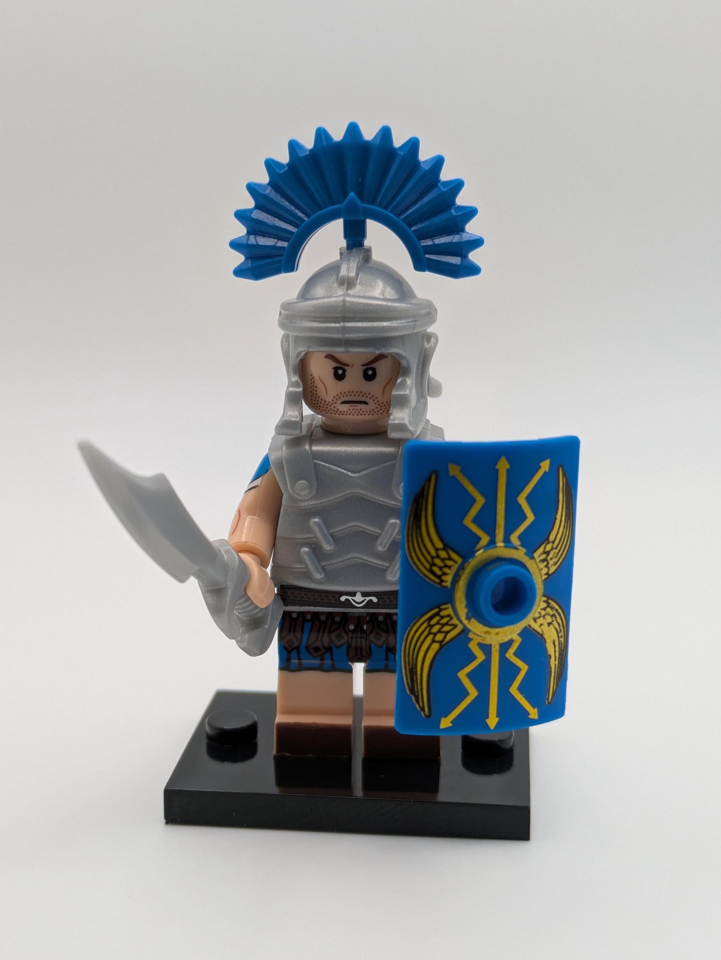 Soldaten Krieger Rom / Mittelalter - Klemmbaustein Custom Minifigur MOC